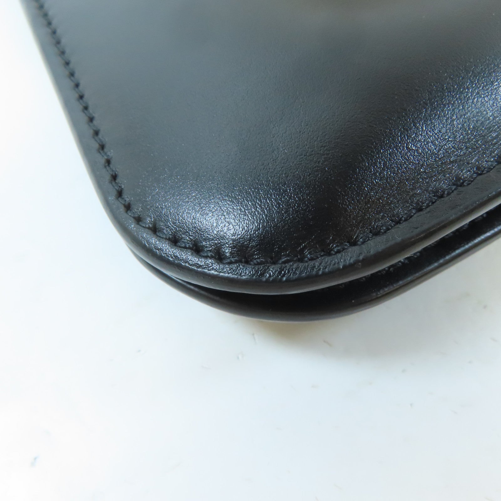 Chloe 【激減優惠】牛皮皮革2 Way Shoulder Bag金扣手挽肩背兩用袋黑色