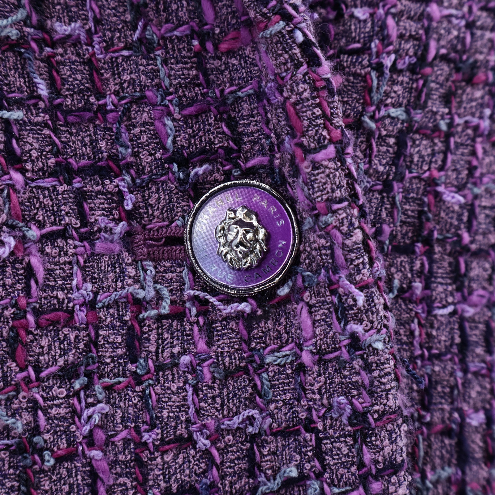 CHANEL Acrylic/Cotton Look 12 Tweed Jacket外套