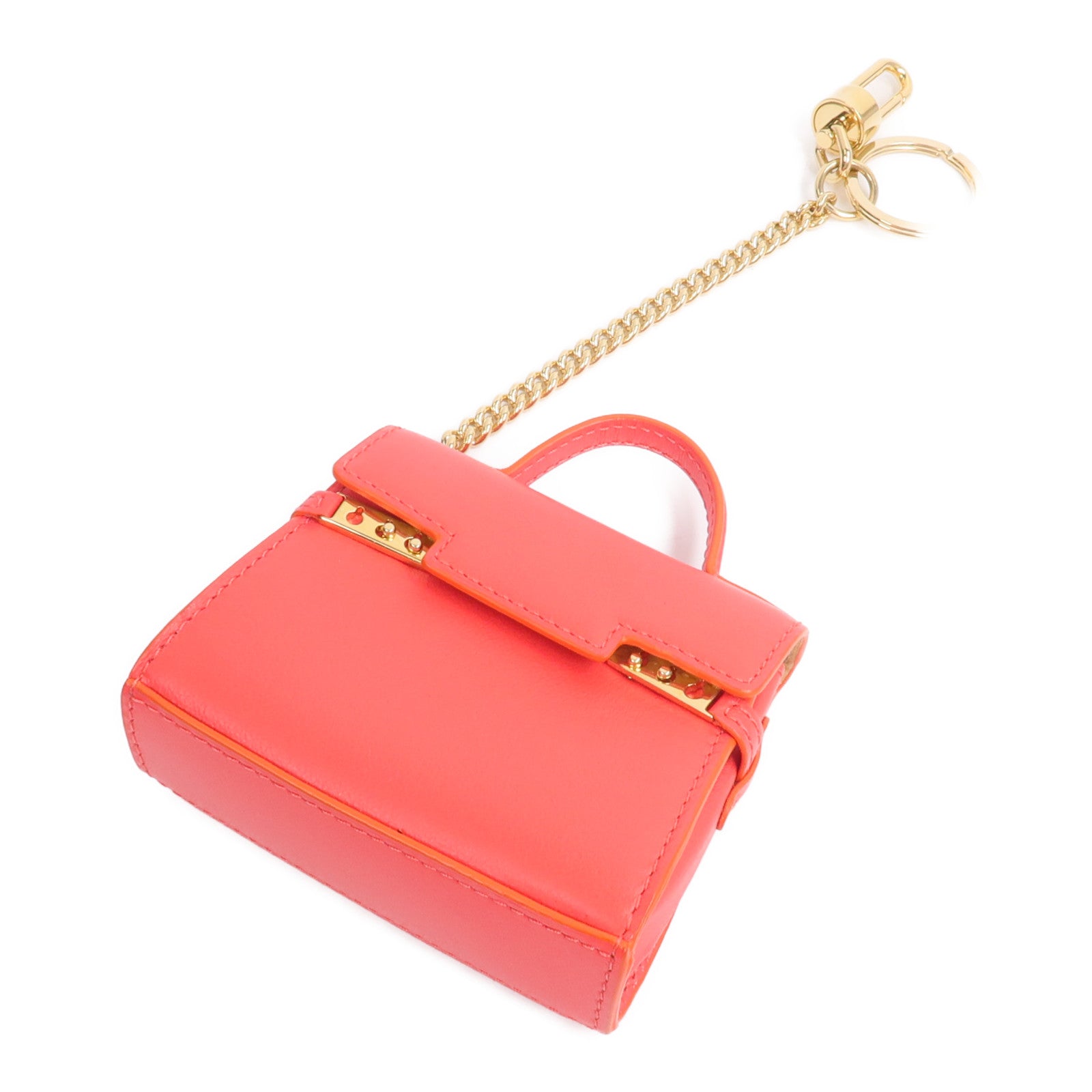 Delvaux 牛皮皮革Tempete Bag Charm掛飾