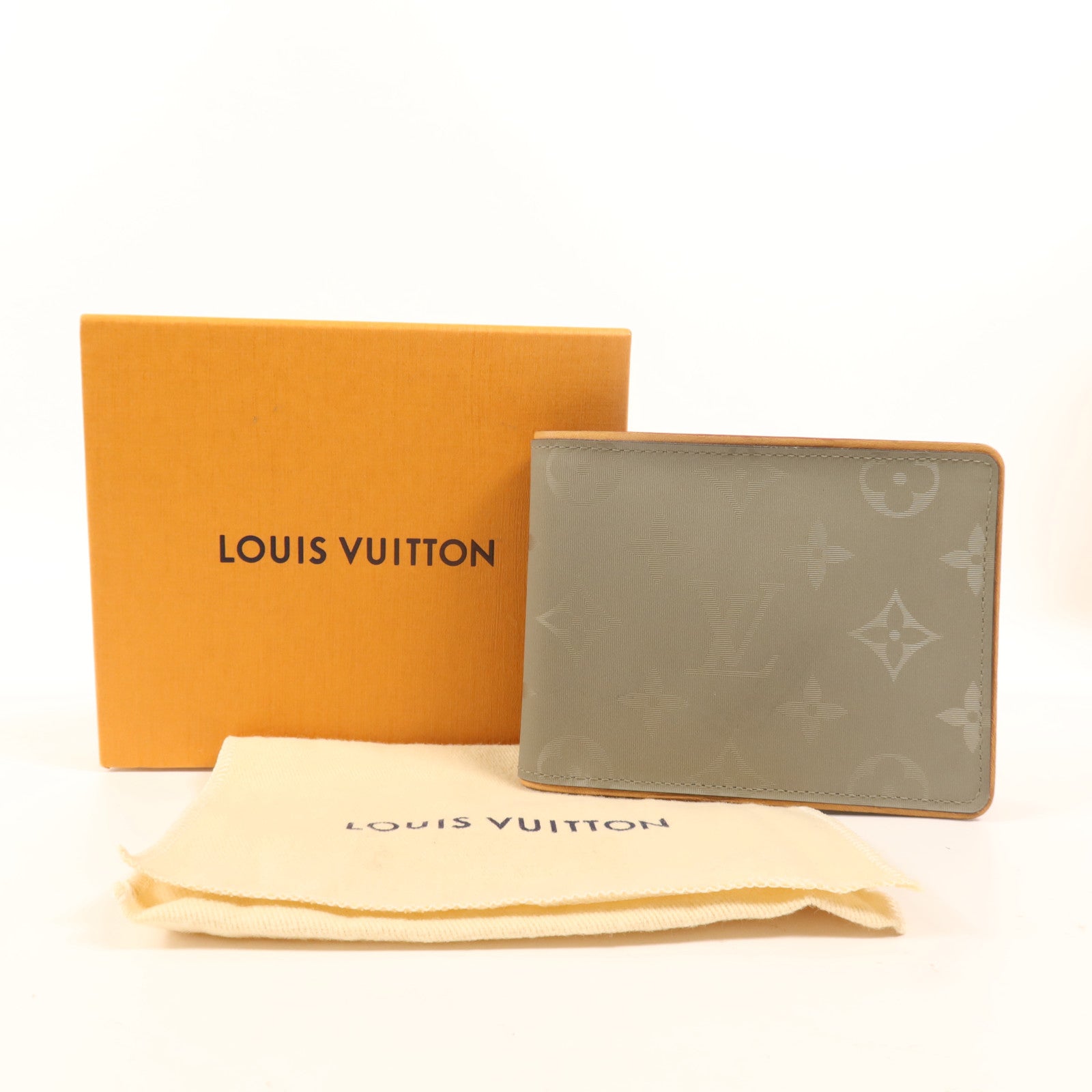 LOUIS VUITTON 帆布Portefeuille Multiple錢包