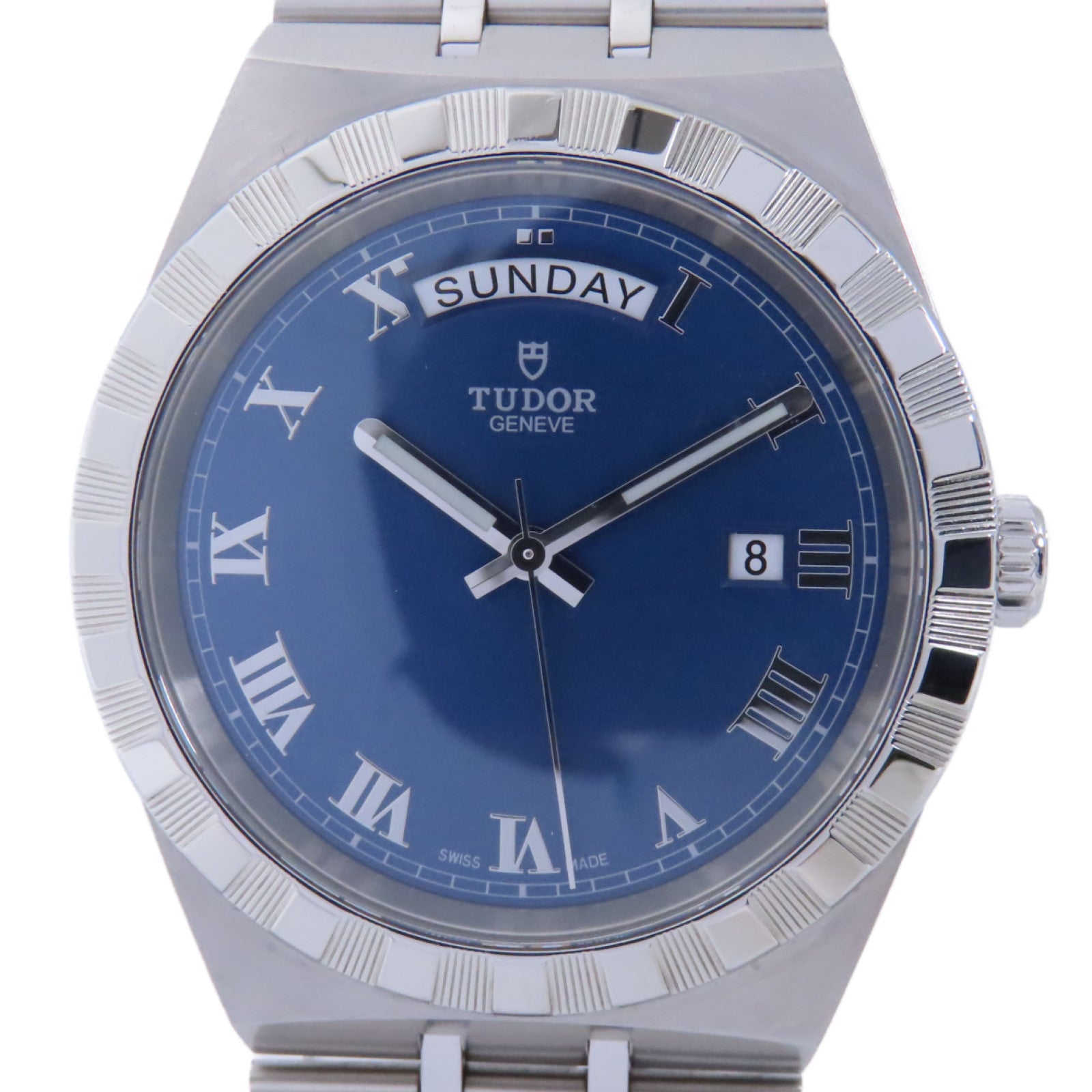 TUDOR Royal不鏽鋼手錶自動機芯藍色