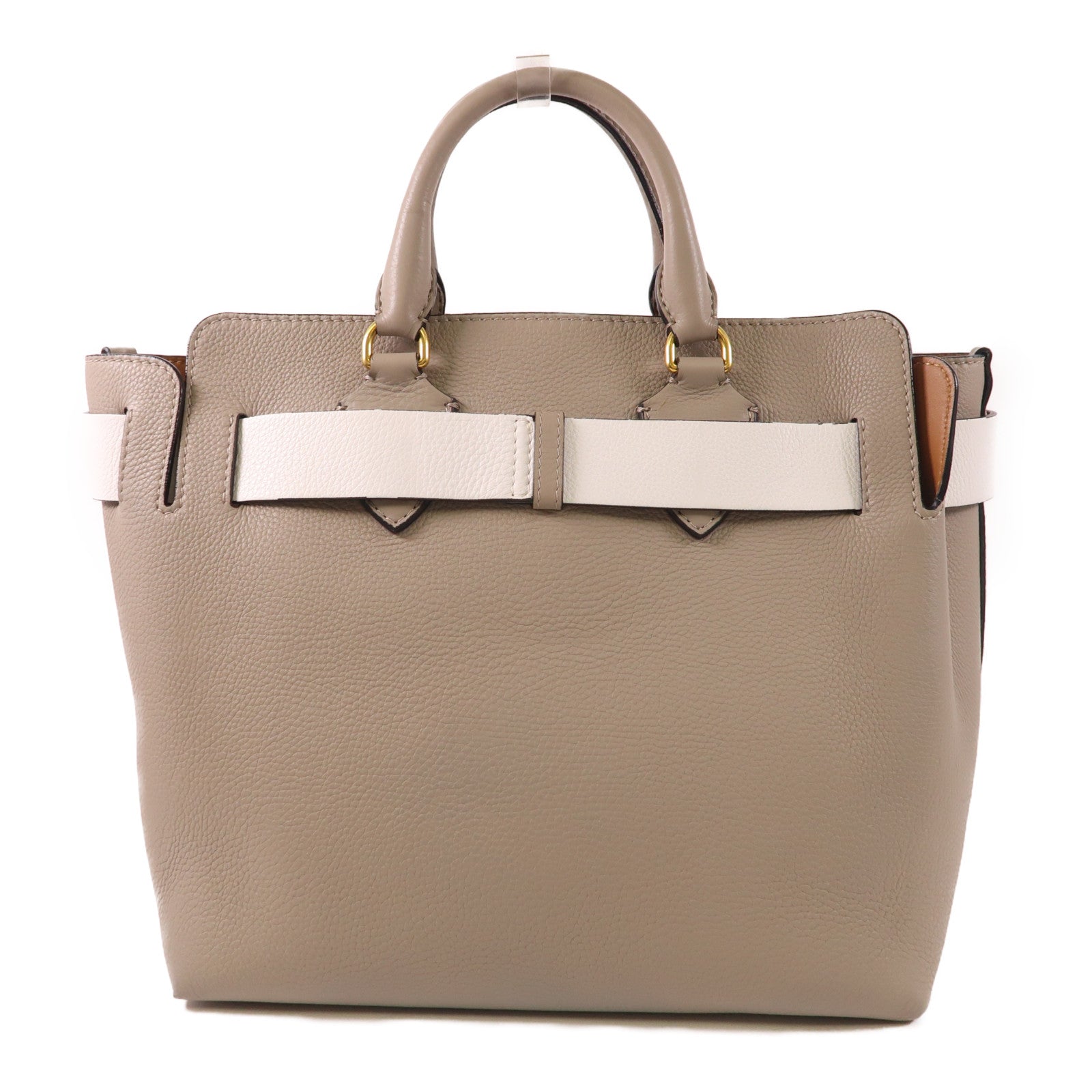 BURBERRY 牛皮皮革Belt Bag金扣手挽肩背兩用袋