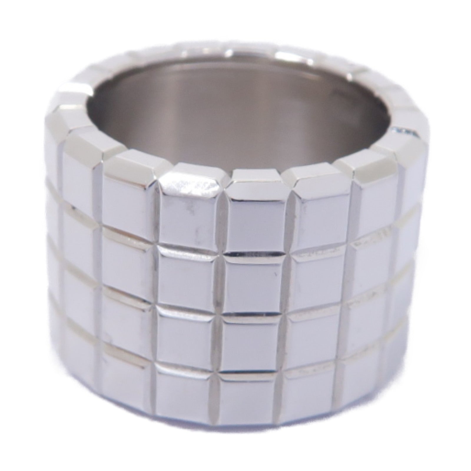 Chopard 18K白金Ice Ring戒指US#6.25