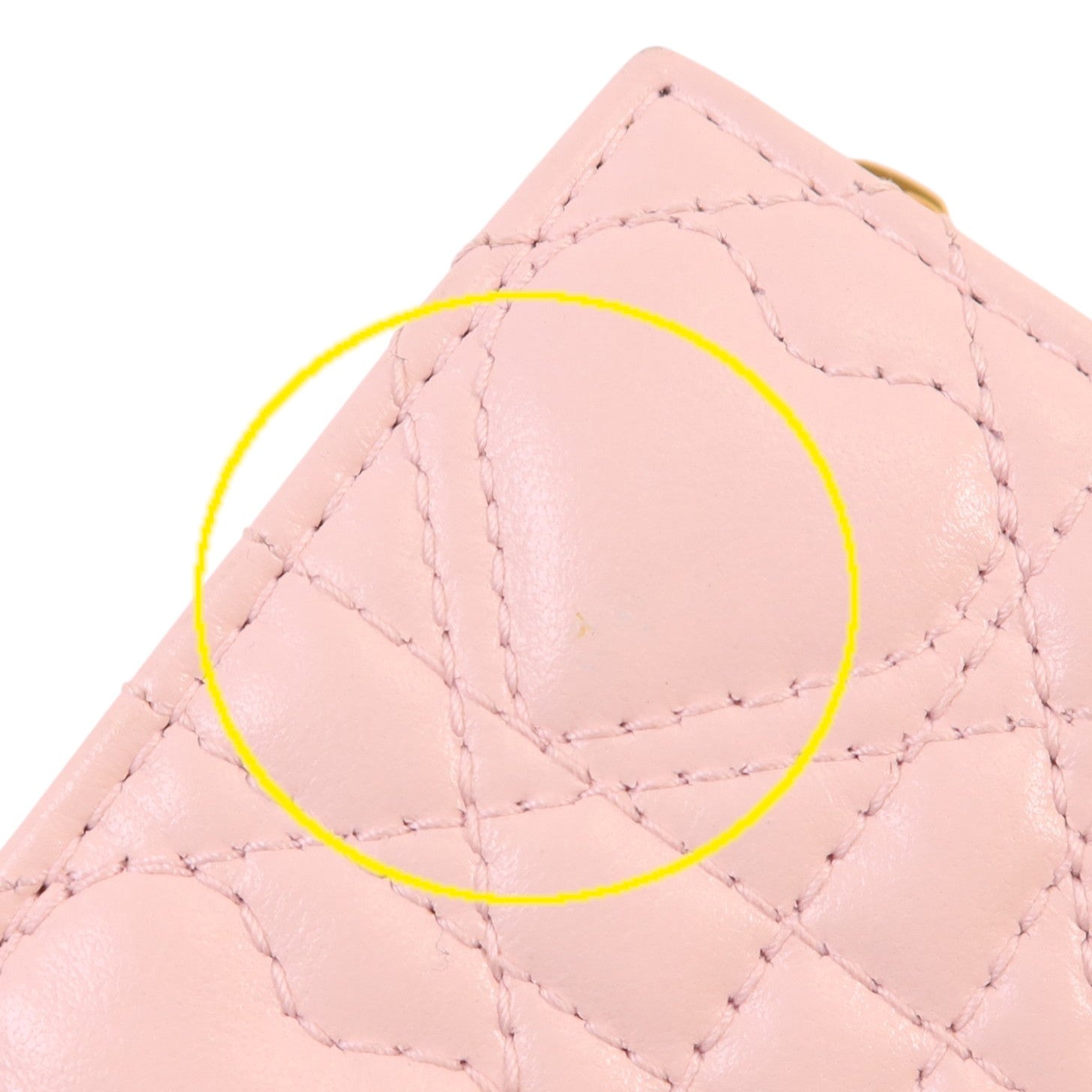 Dior 牛皮皮革Wallet金扣錢包