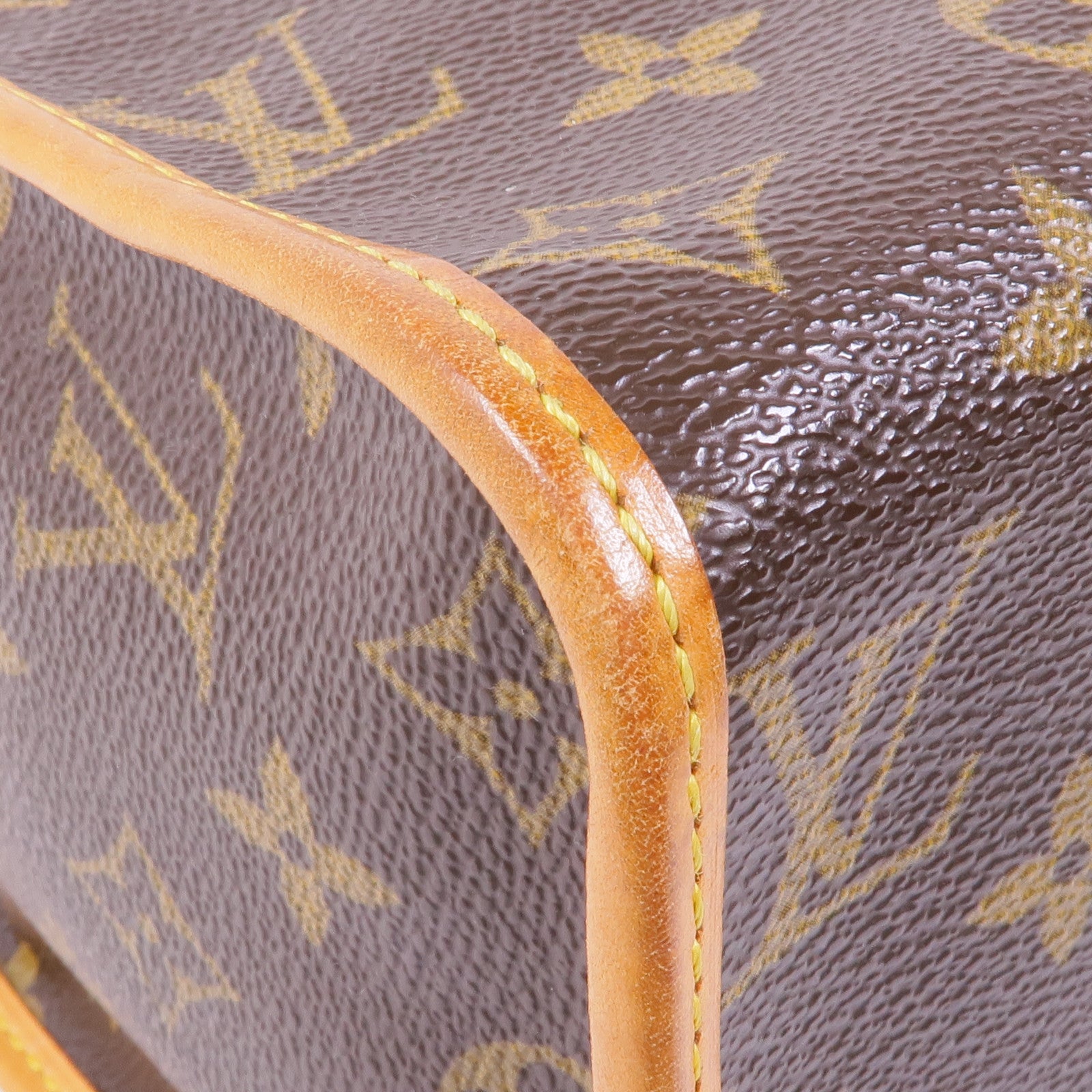 LOUIS VUITTON Monogram Popincourt Haut金扣肩背袋