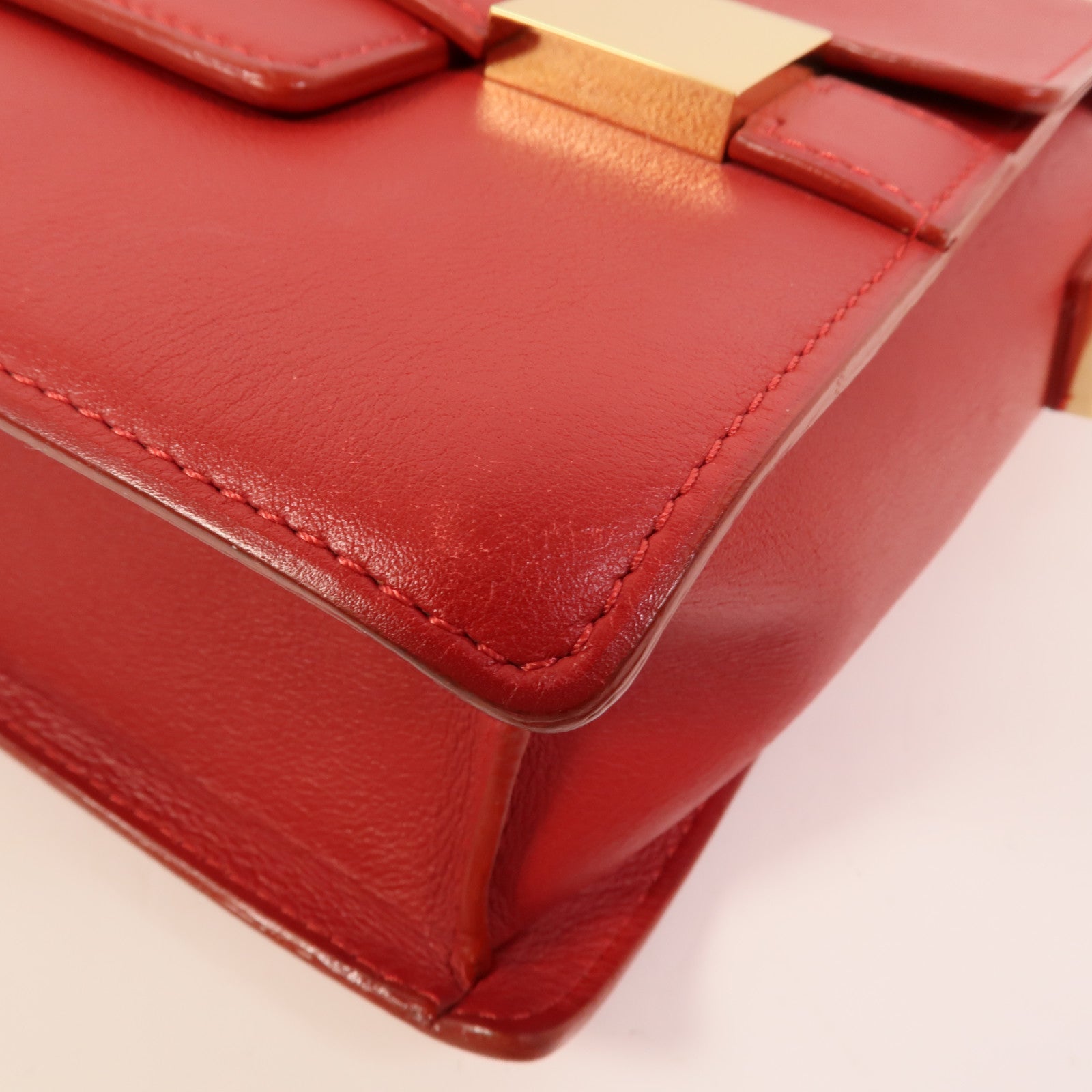 Delvaux 牛皮皮革Madame PM肩背袋