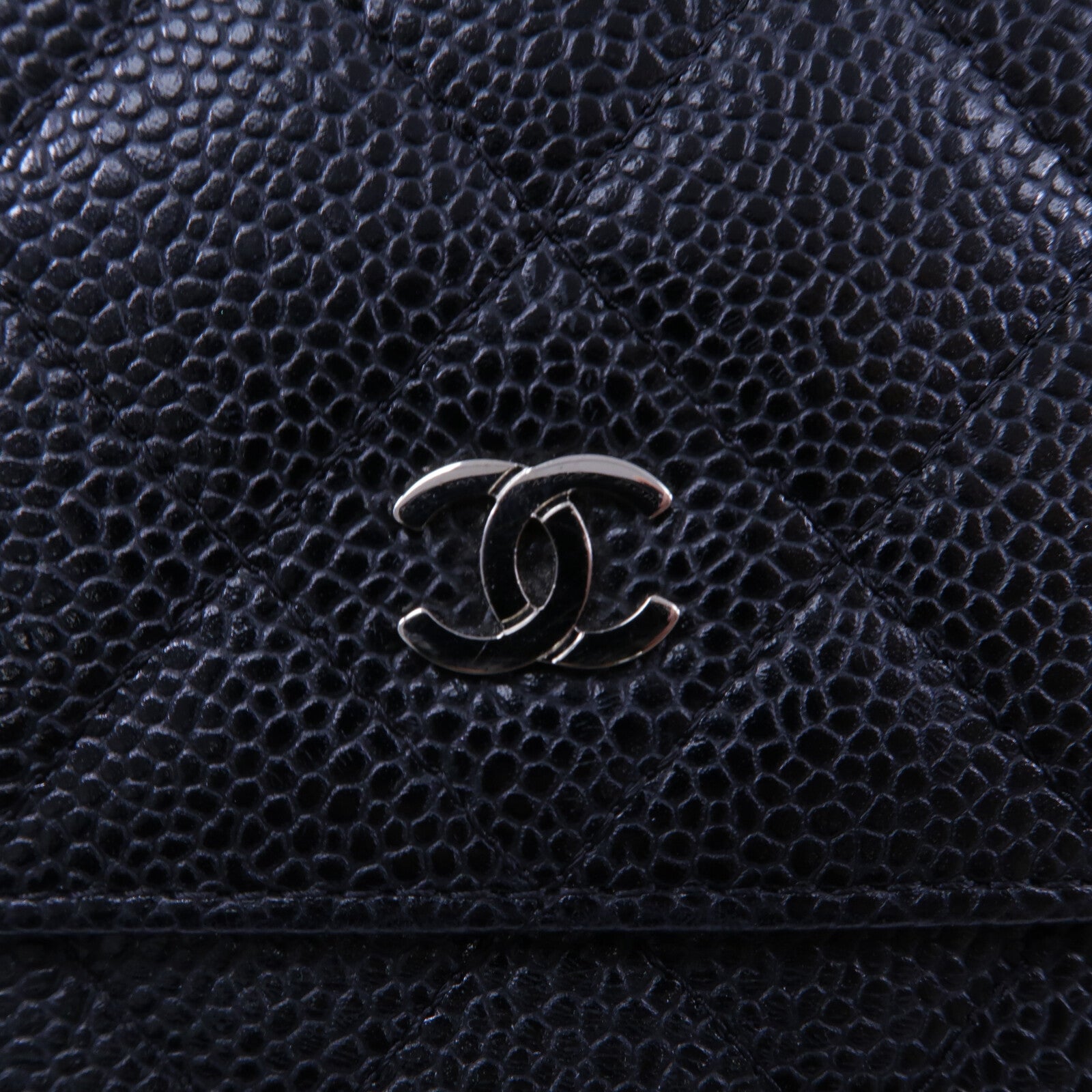 CHANEL 牛皮皮革WOC Wallet On Chain鏈帶肩背袋