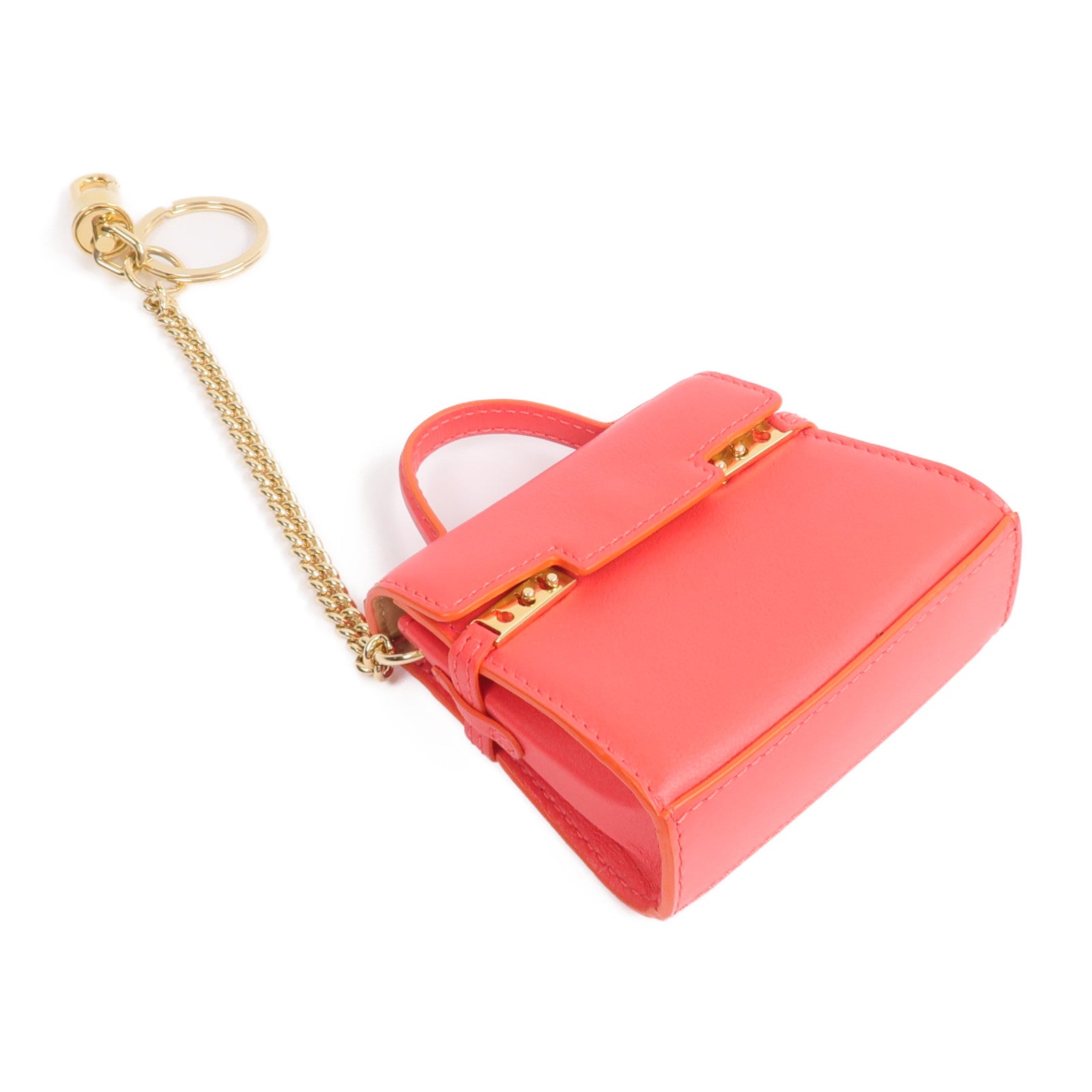 Delvaux 牛皮皮革Tempete Bag Charm掛飾