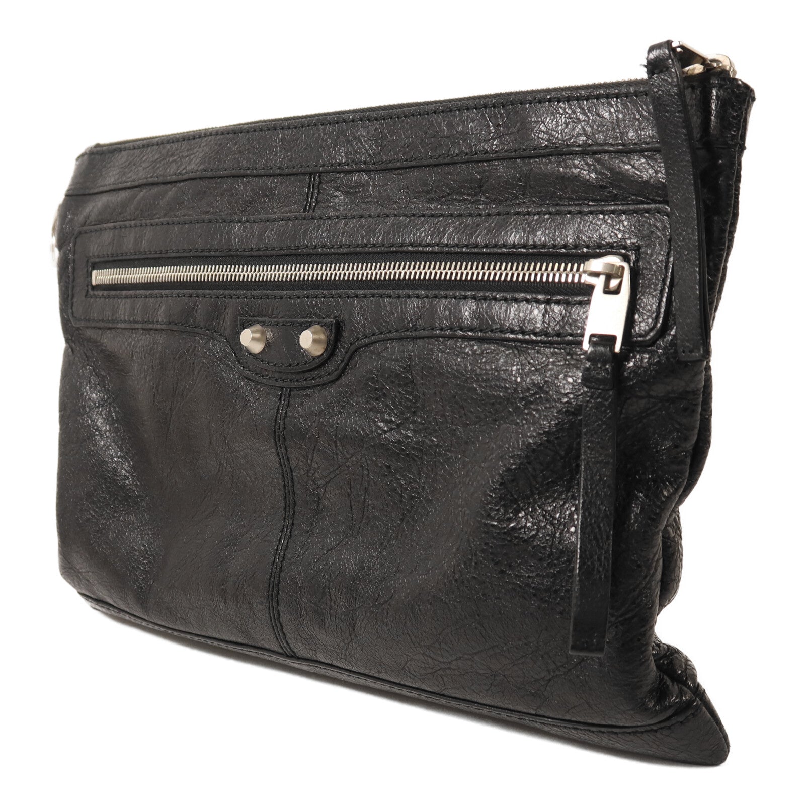 BALENCIAGA 牛皮皮革Classic City Pouch手拿包