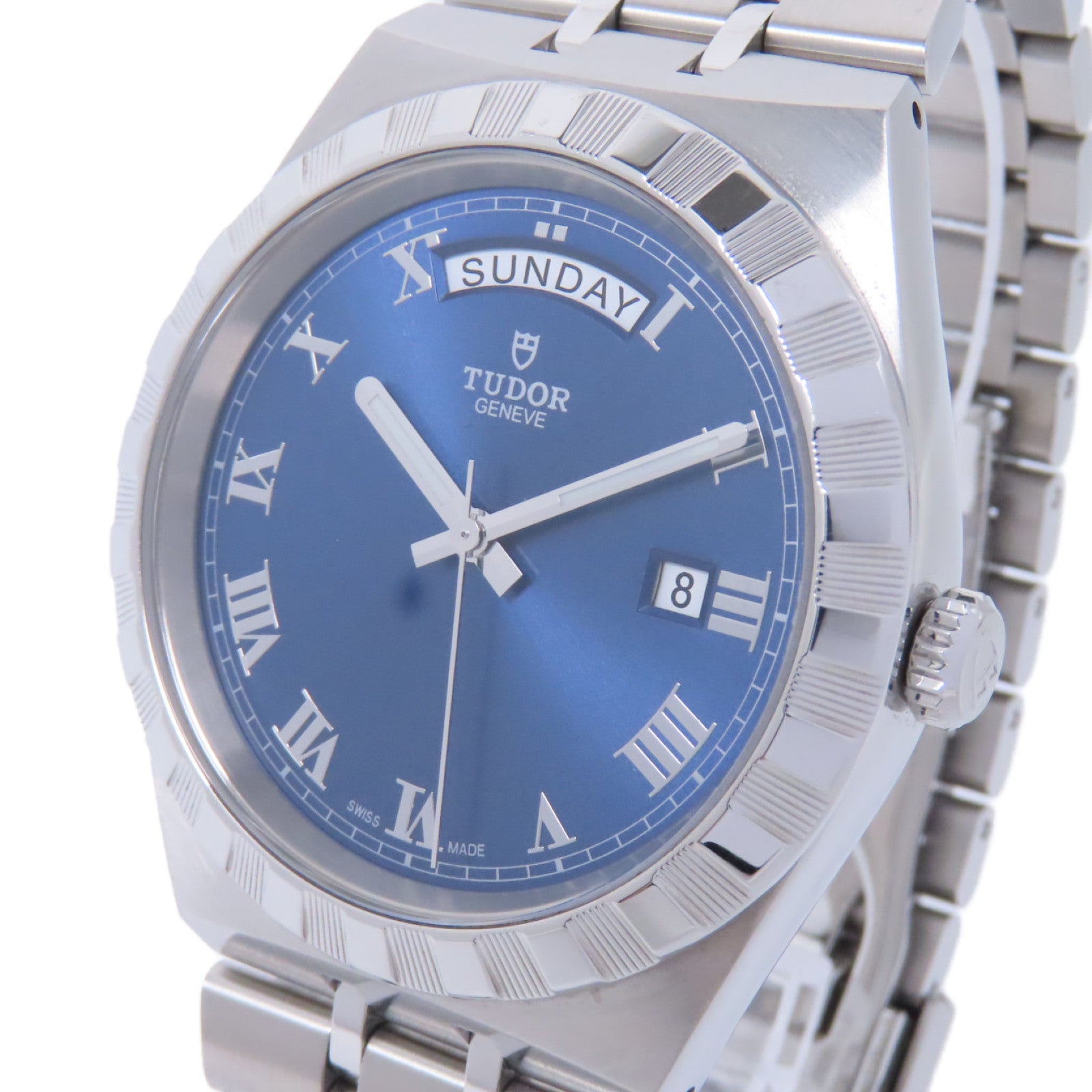 TUDOR Royal不鏽鋼手錶自動機芯藍色