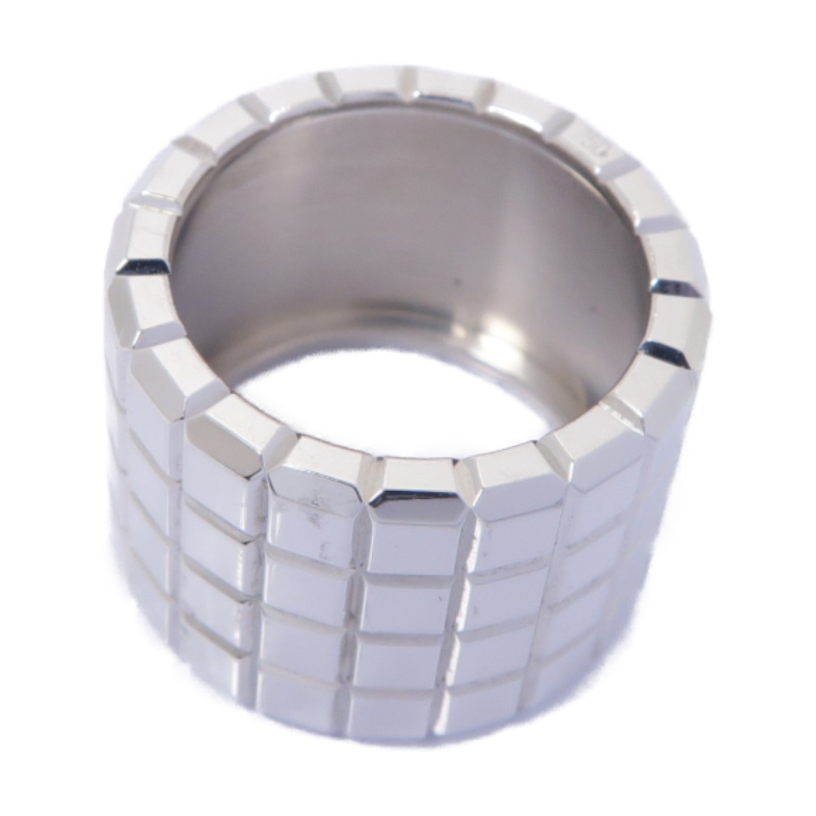 Chopard 18K白金Ice Ring戒指US#6.25