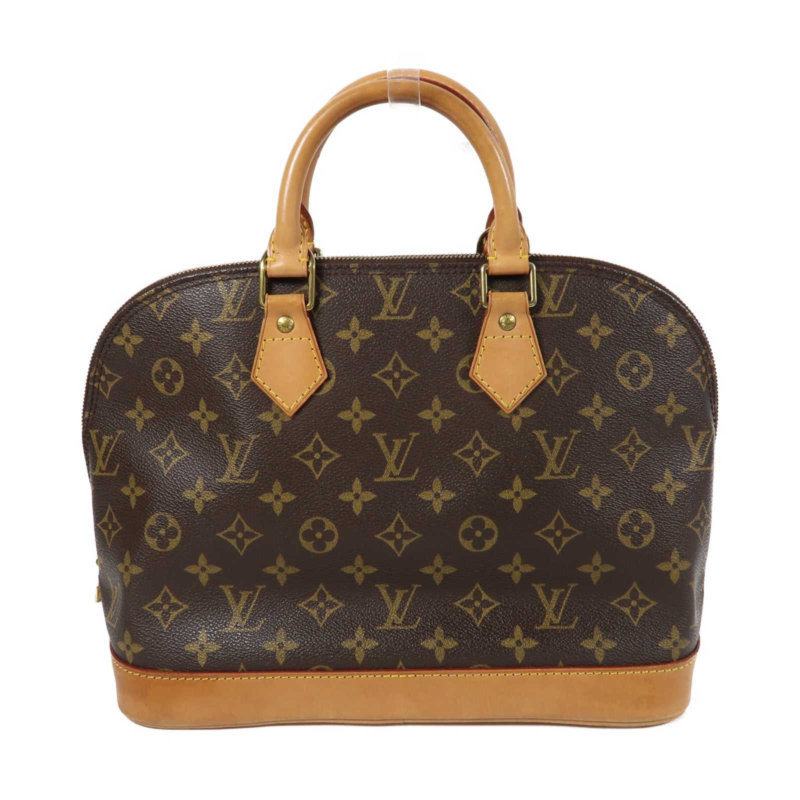 LOUIS VUITTON 【激減優惠】Monogram Alma金扣手挽袋啡色