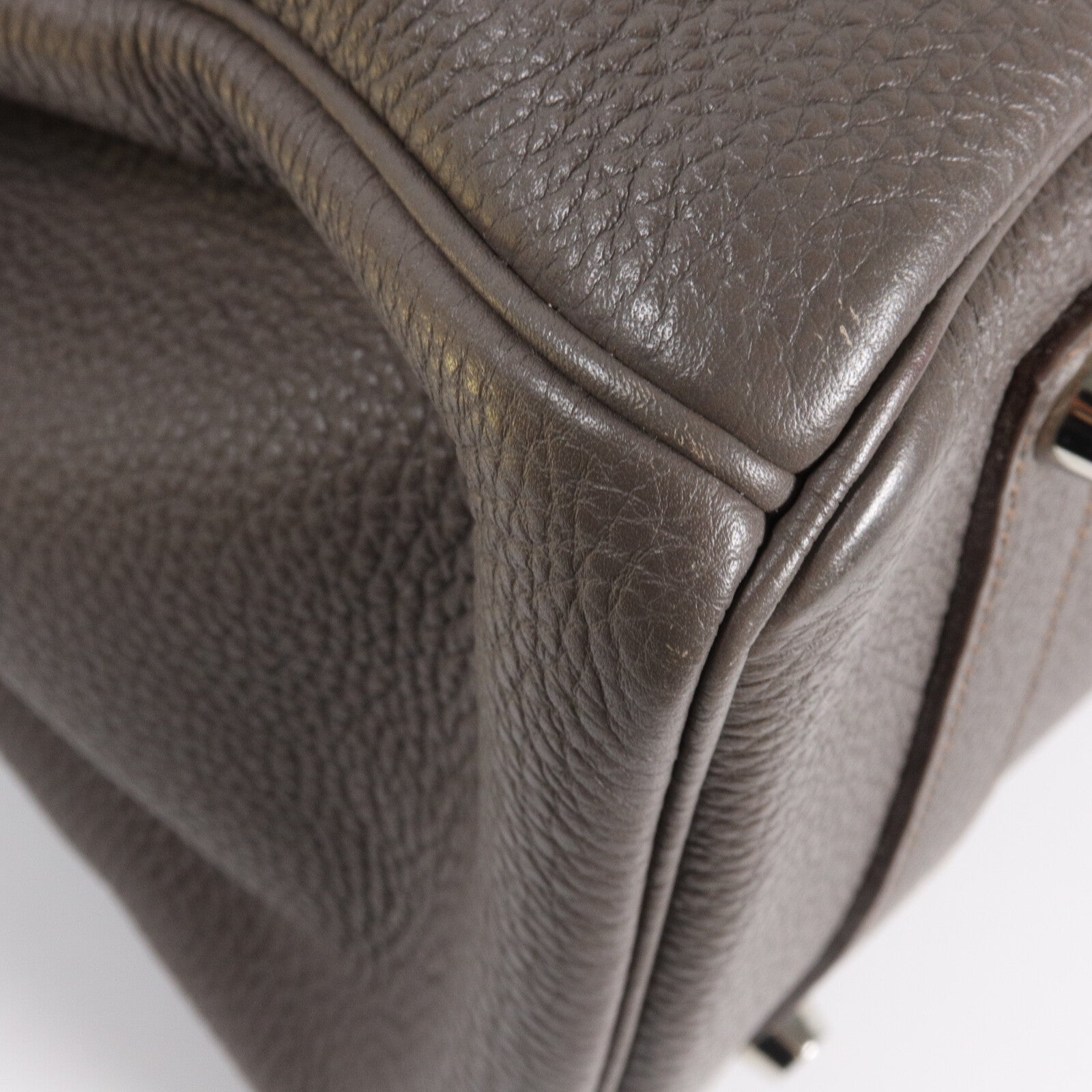 HERMES Togo皮革Birkin 35手挽袋Etain