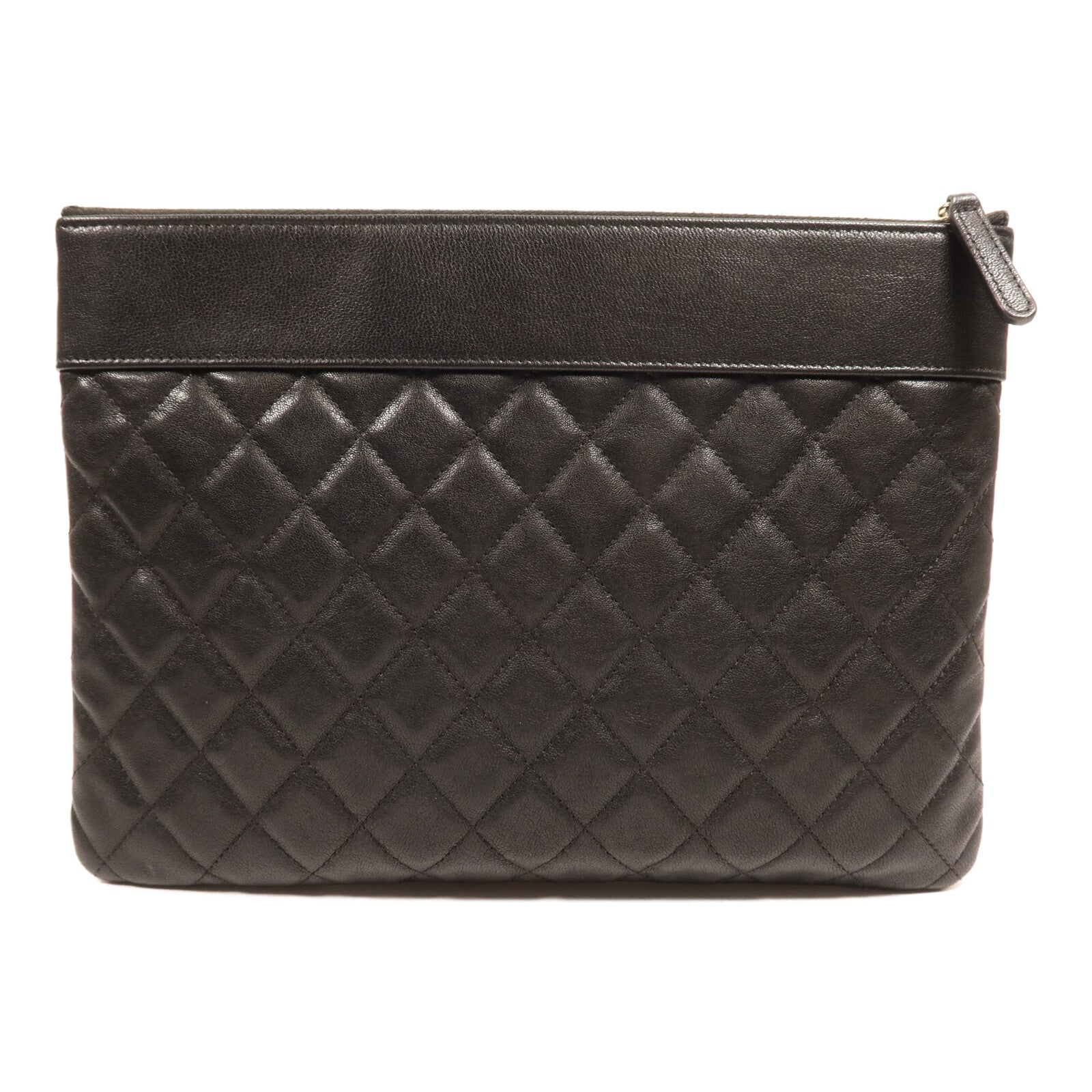 CHANEL 牛皮皮革Seasonal Clutch金扣手拿包