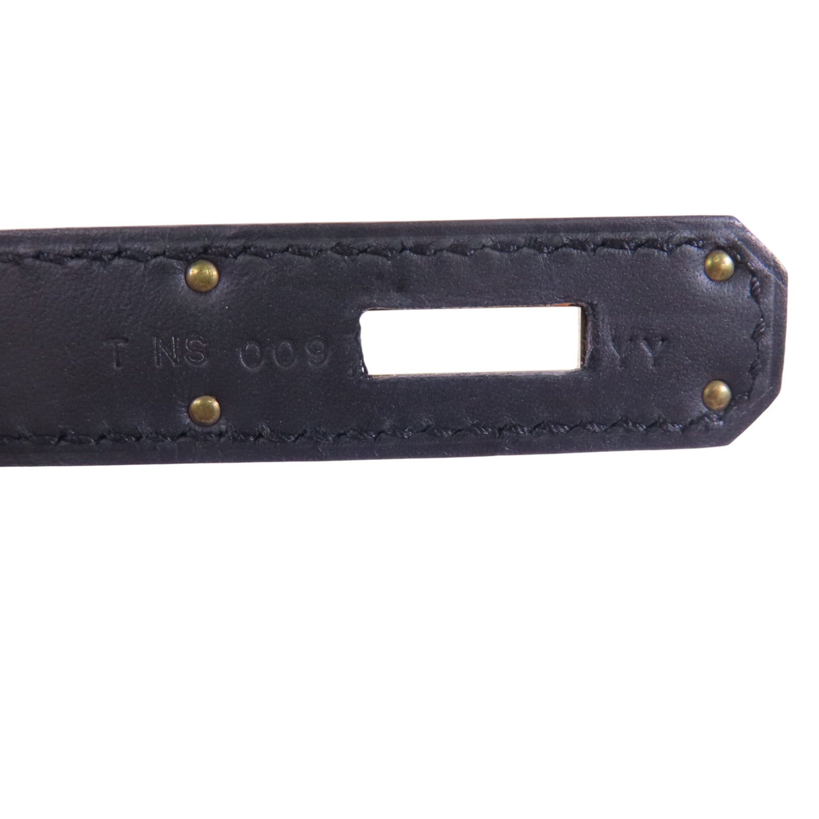 HERMES Sombrero皮革Kelly 28 2Way Hand Bag金扣手挽肩背兩用袋