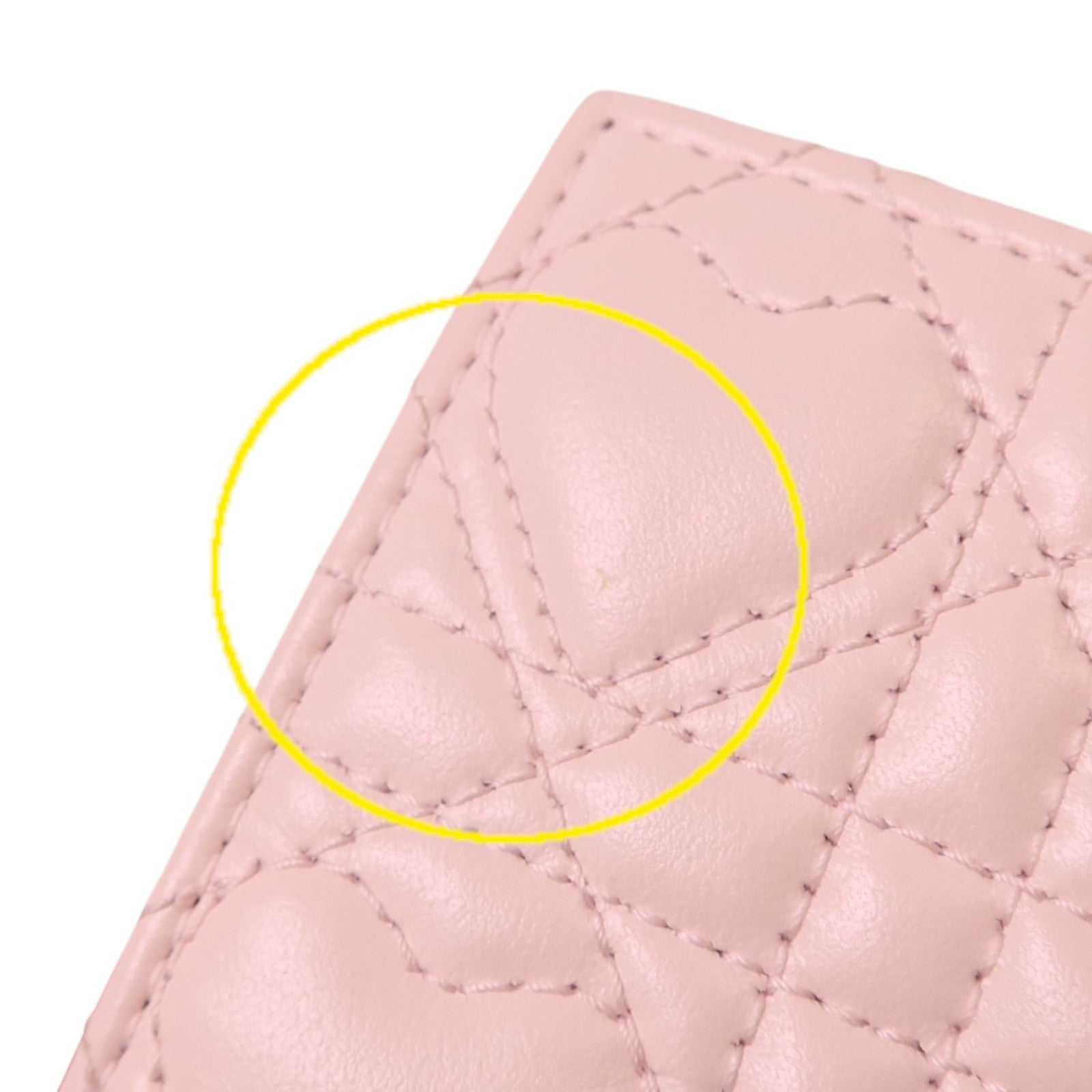 Dior 牛皮皮革Wallet金扣錢包