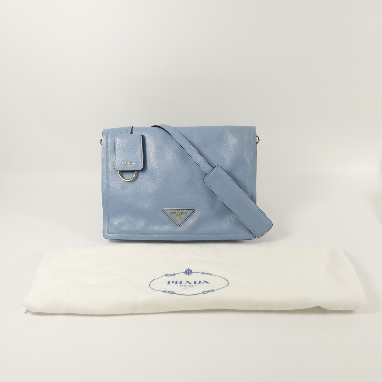PRADA 牛皮皮革Shoulder Bag肩背袋