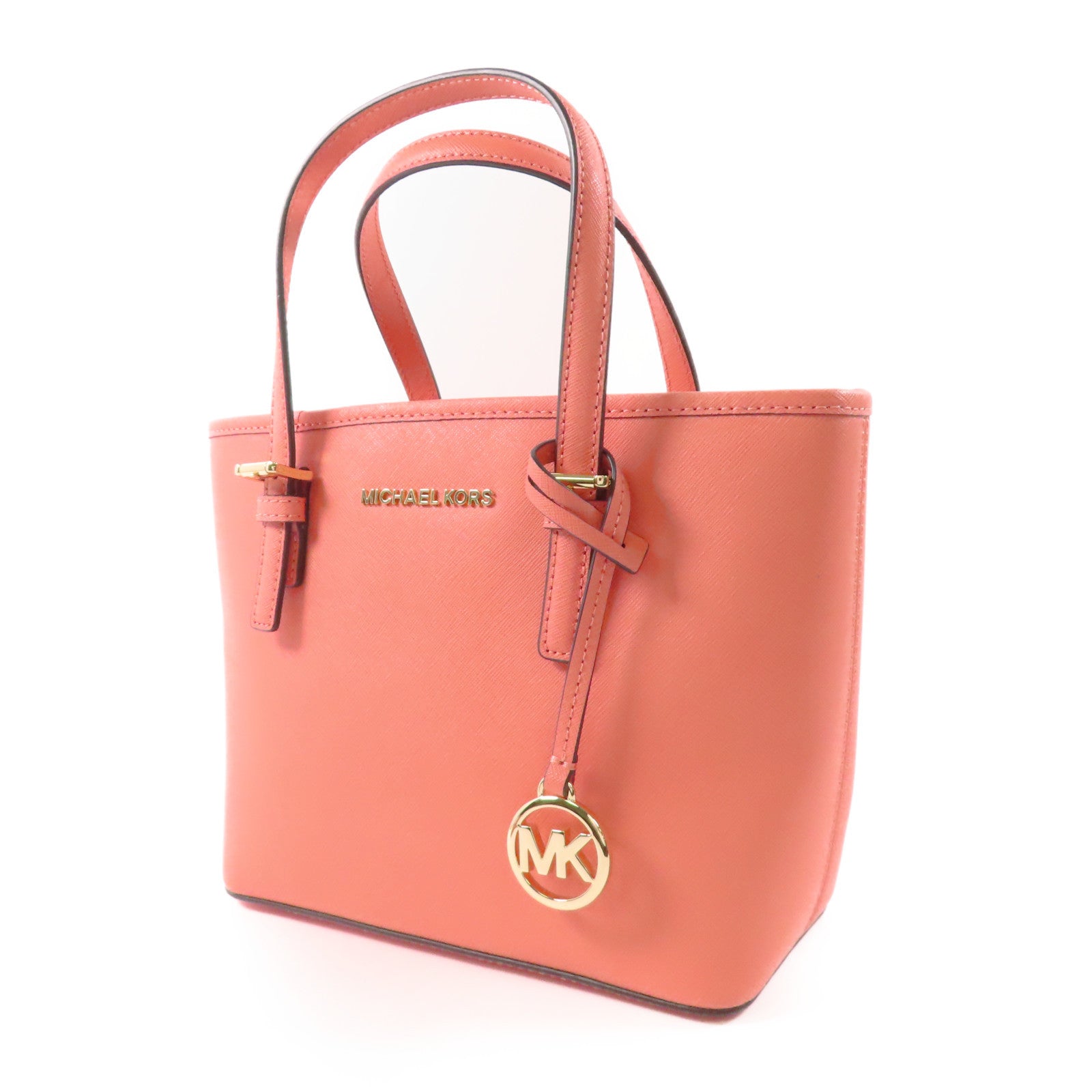 Michael Kors 牛皮皮革2 Way Shoulder Bag金扣手挽肩背兩用袋