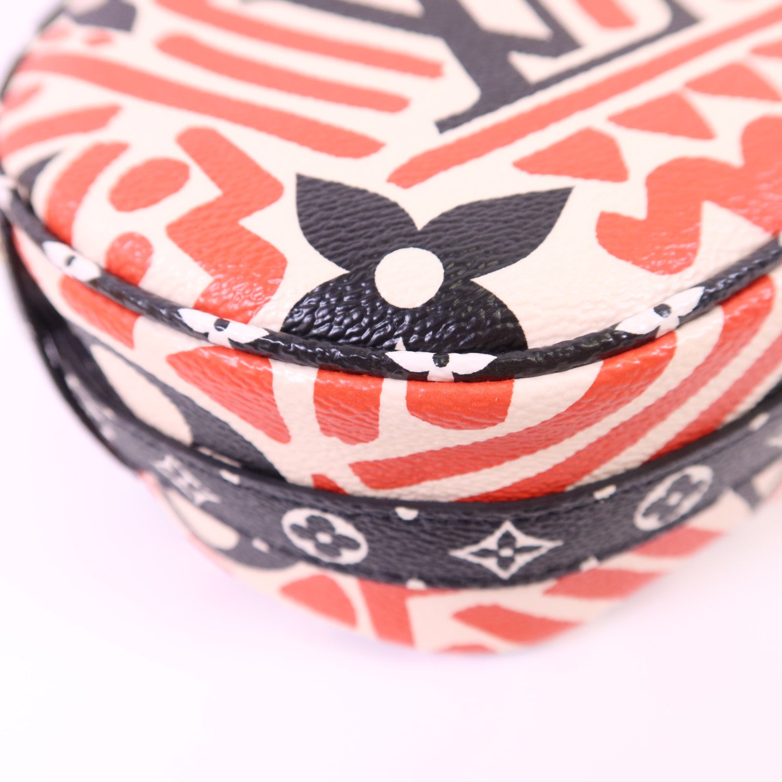 LOUIS VUITTON Monogram Giant Crafty Boite Chapoe Soupe金扣肩背袋