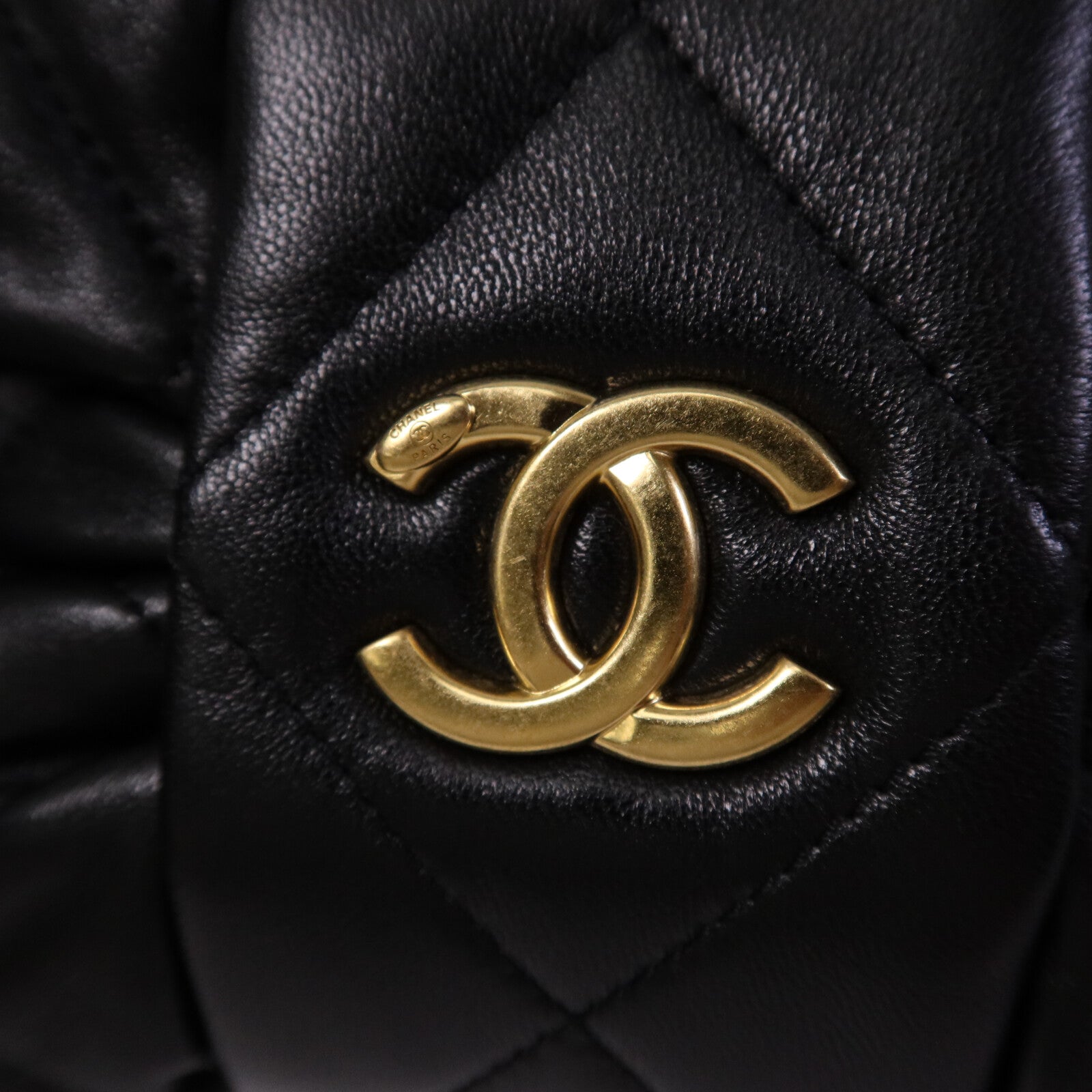 CHANEL 【激減優惠】羊皮皮革Chain Shoulder Bag金扣鏈帶肩背袋