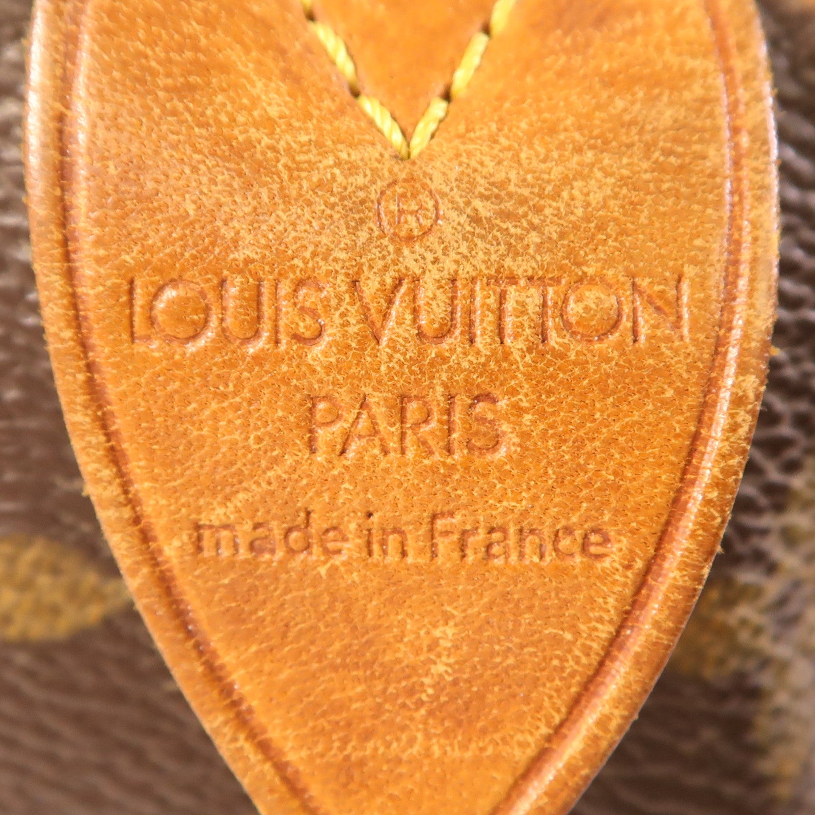 LOUIS VUITTON Monogram Speedy 35金扣手挽袋