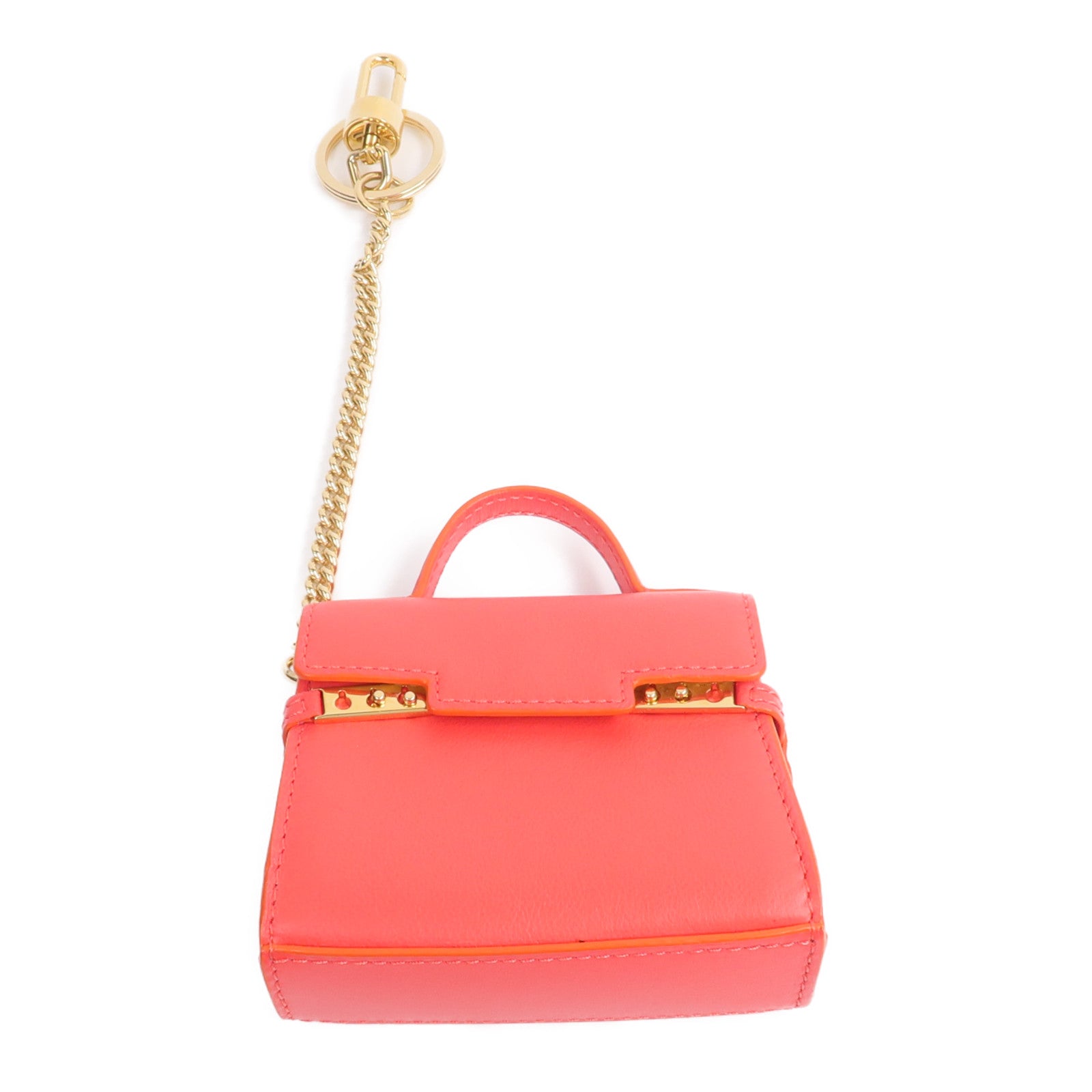 Delvaux 牛皮皮革Tempete Bag Charm掛飾