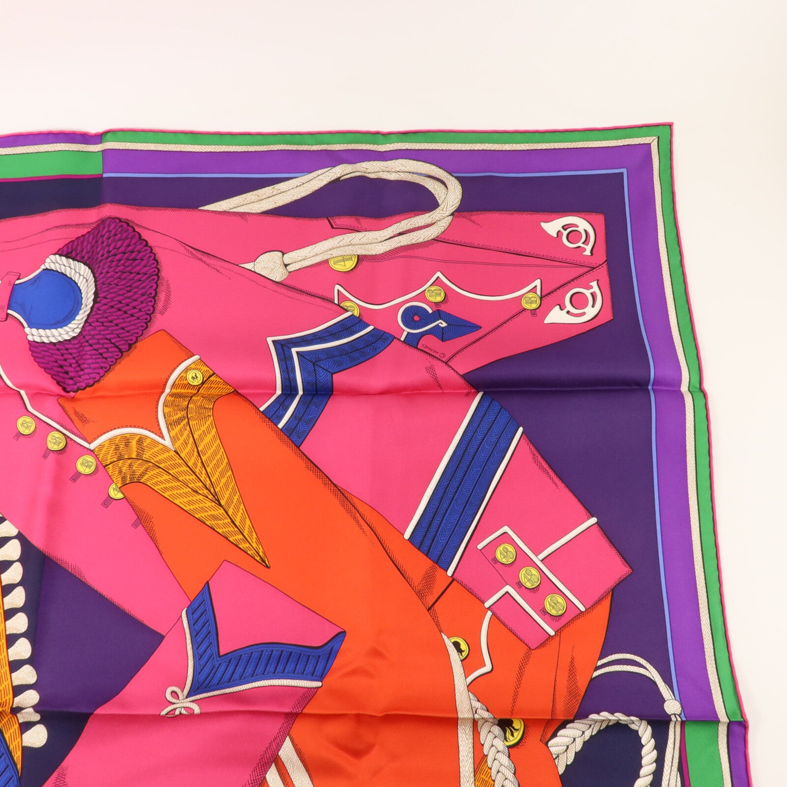 HERMES 絲質Scarf 90x90絲巾