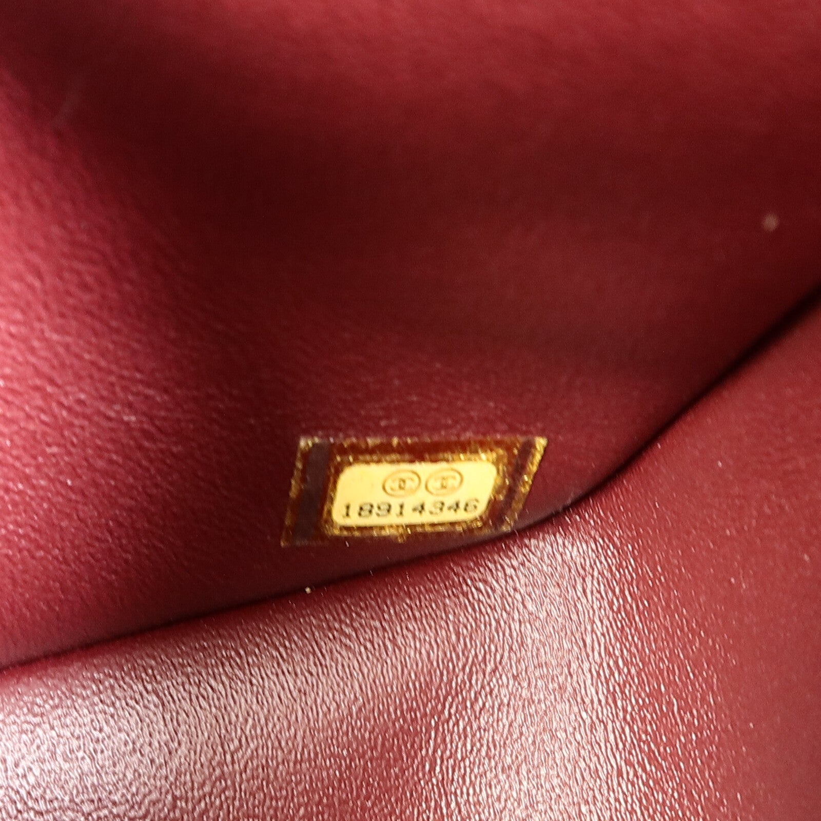 CHANEL 羊皮皮革Large Classic鏈帶肩背袋