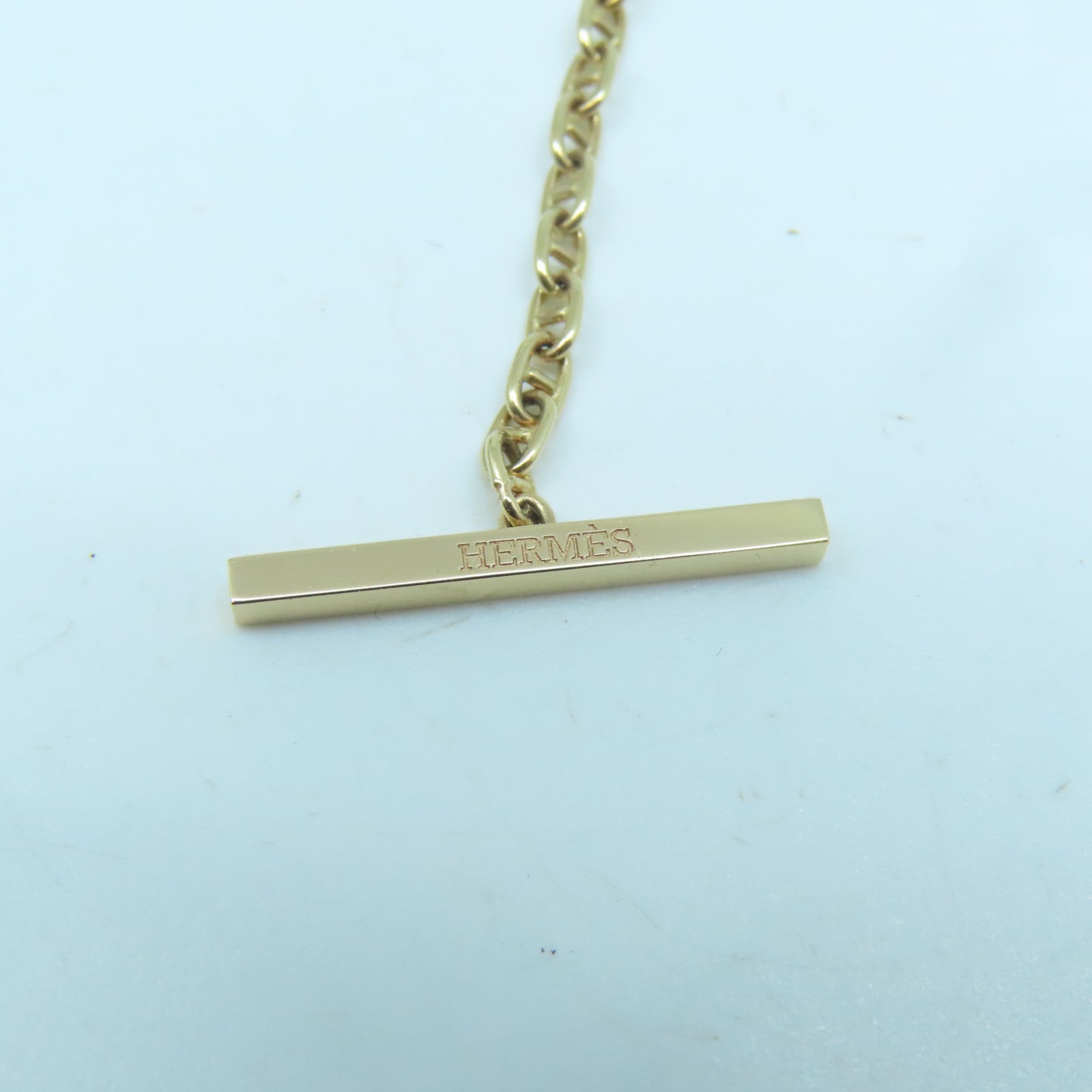 HERMES 18K Rose Gold Farandole Bracelet0.16ct Diamond Bracelet Gold