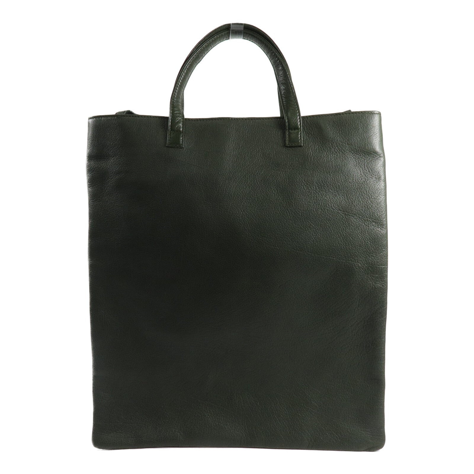 BVLGARI 牛皮皮革S.Bulgari Collezione 1884 Vertical Tote肩背袋/手挽袋