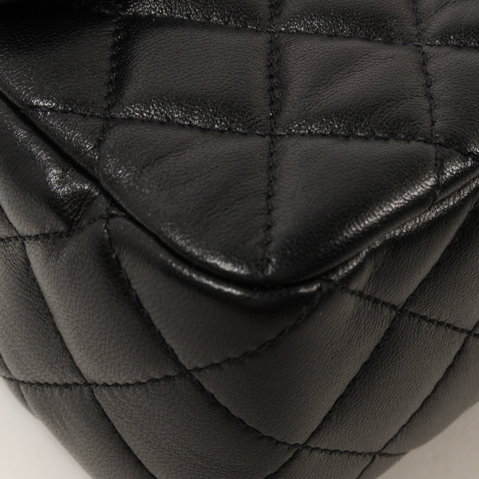 CHANEL 羊皮皮革Chain Shoulder鏈帶手挽肩背兩用袋