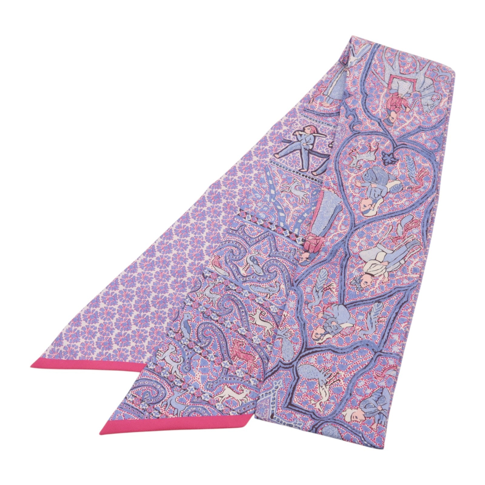 HERMES 絲質Maxi Twilly Slim絲巾