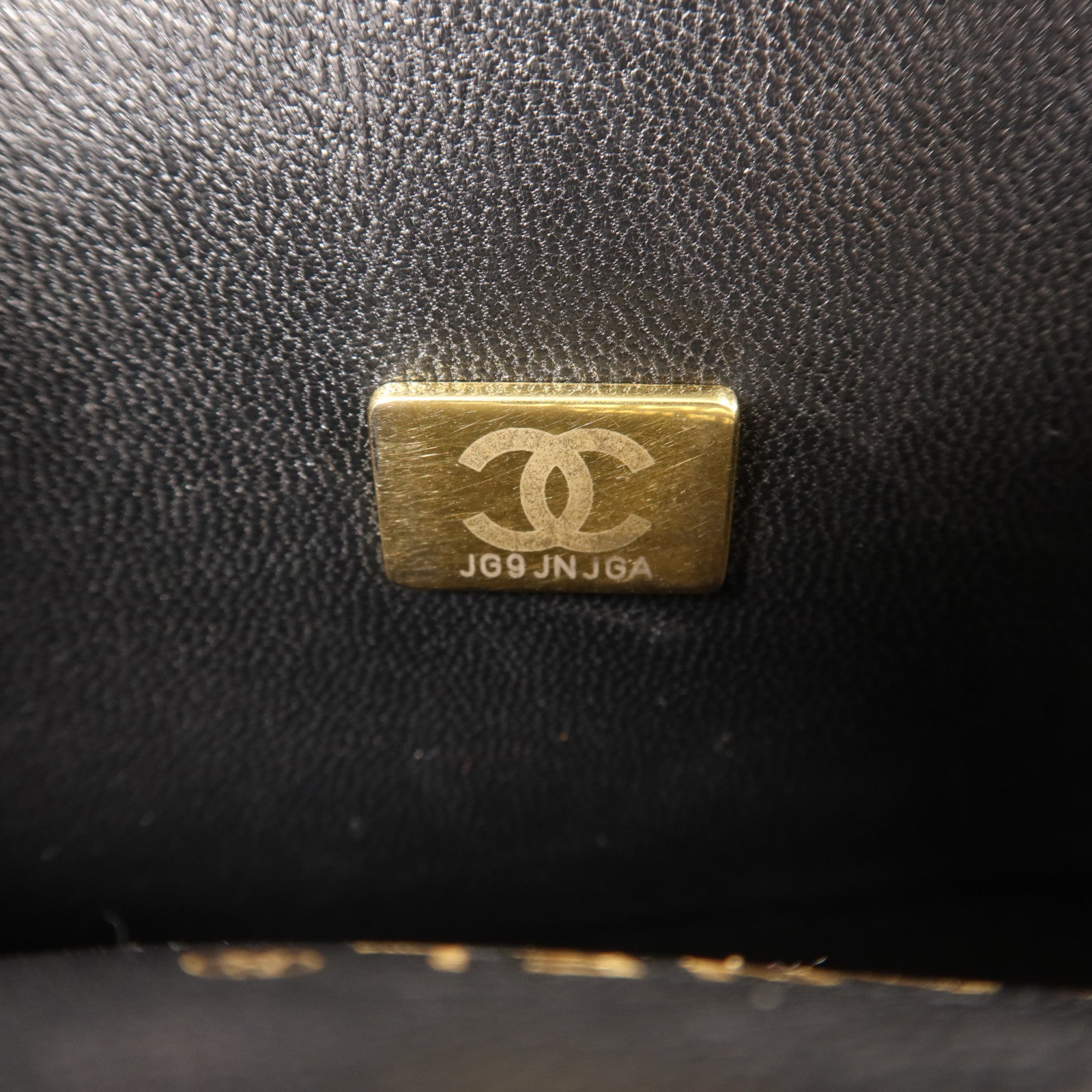 CHANEL 牛皮皮革Boy 20金扣鏈帶肩背袋