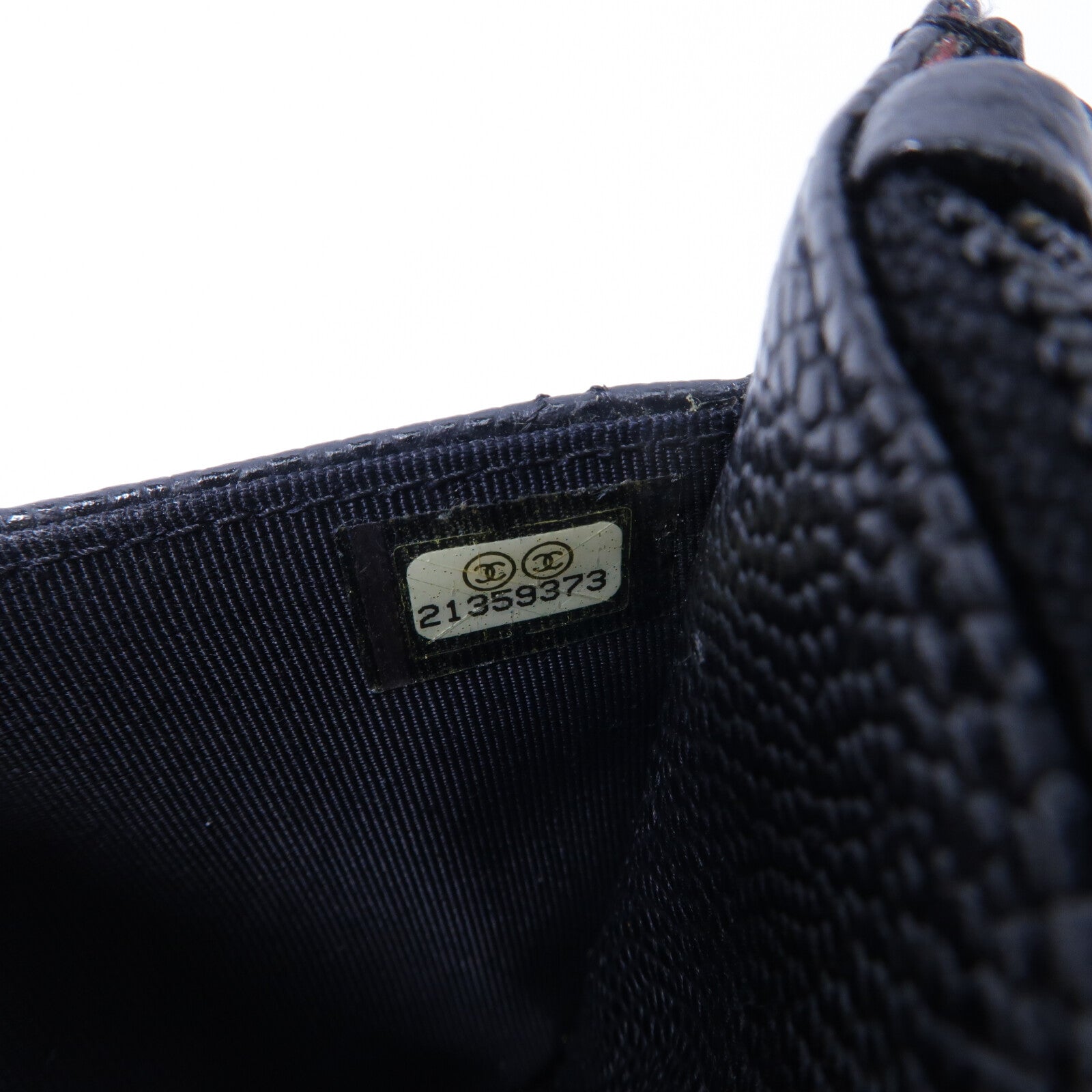 CHANEL 牛皮皮革WOC Wallet On Chain鏈帶肩背袋