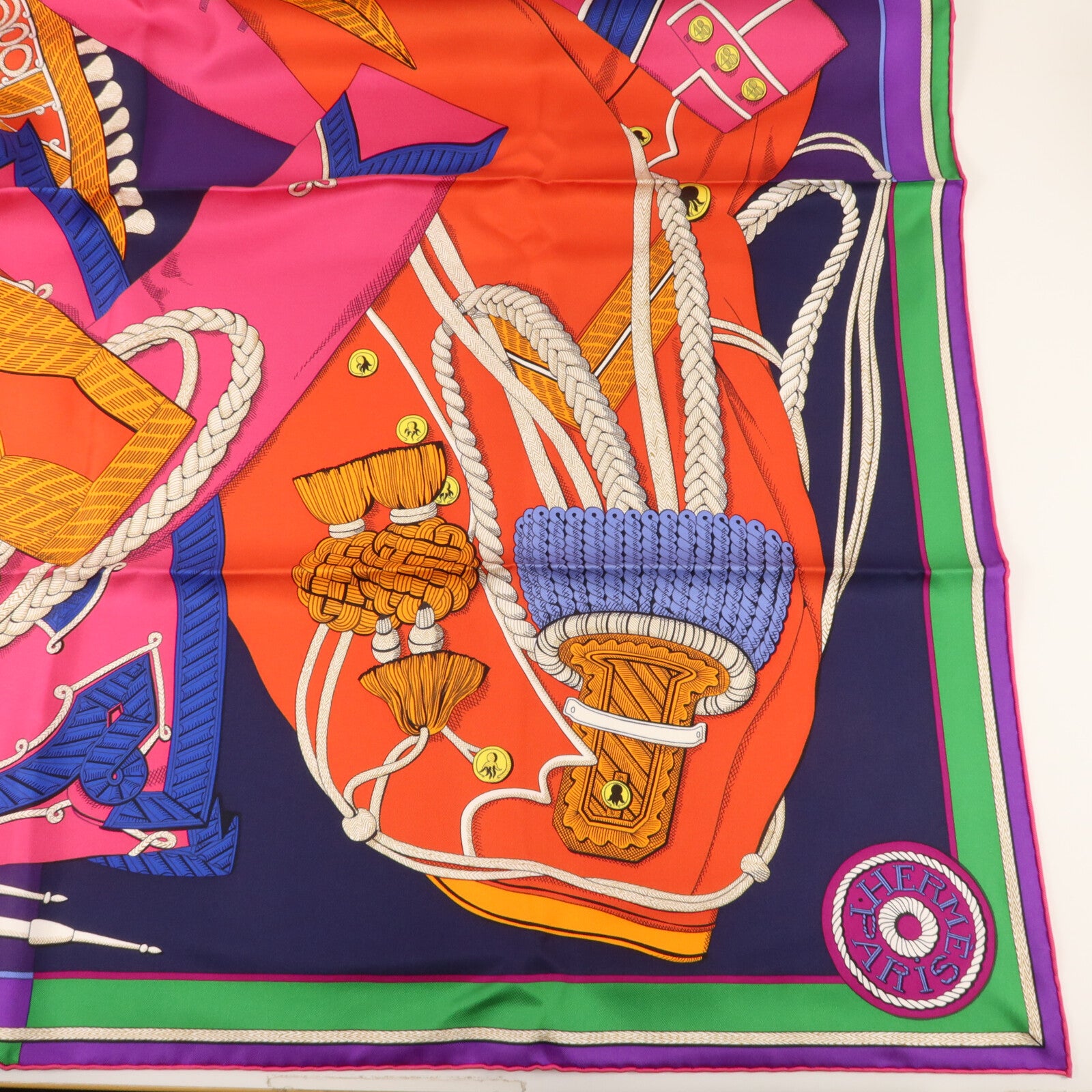HERMES 絲質Scarf 90x90絲巾
