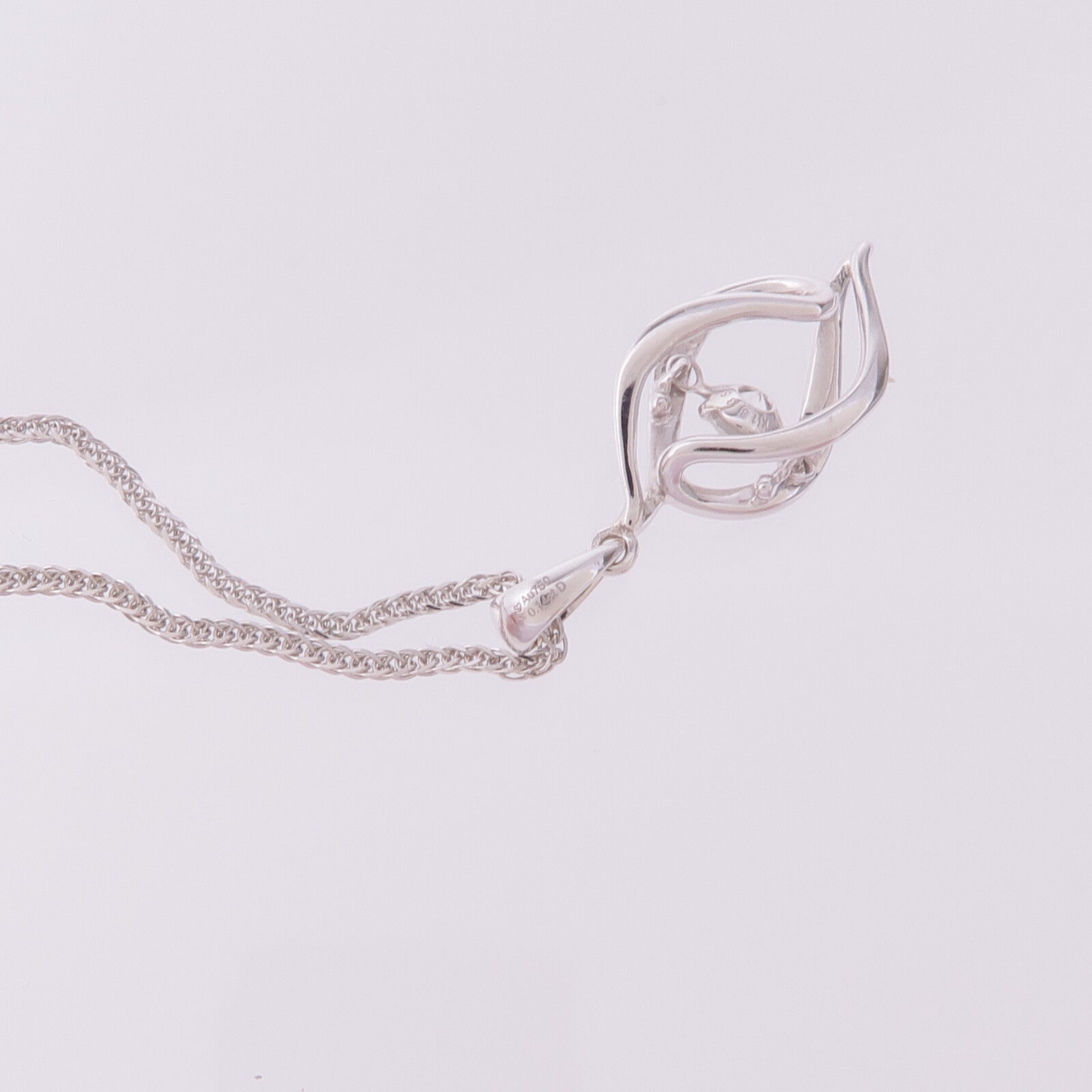 JEWELRY 18K白金Diamond Necklace鑽石項鍊