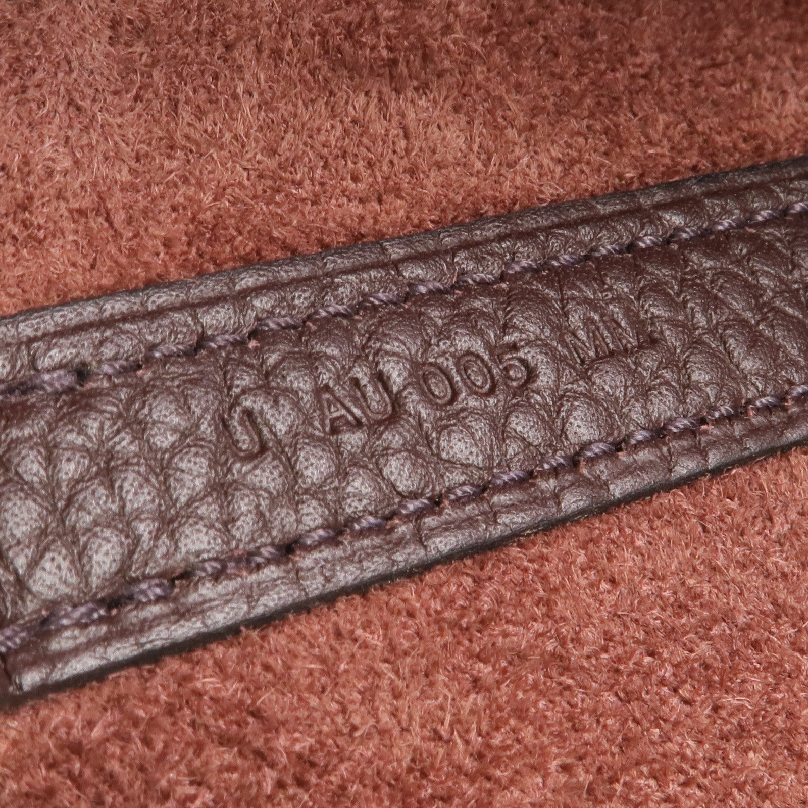 HERMES Clemence皮革Picotin MM金扣手挽袋Rouge Sellier