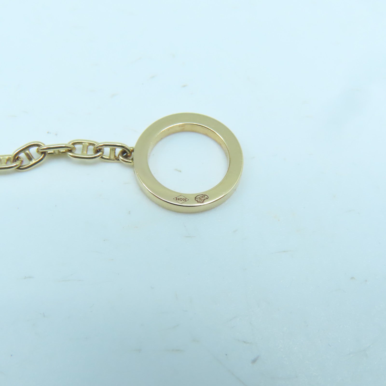 HERMES 18K Rose Gold Farandole Bracelet0.16ct Diamond Bracelet Gold