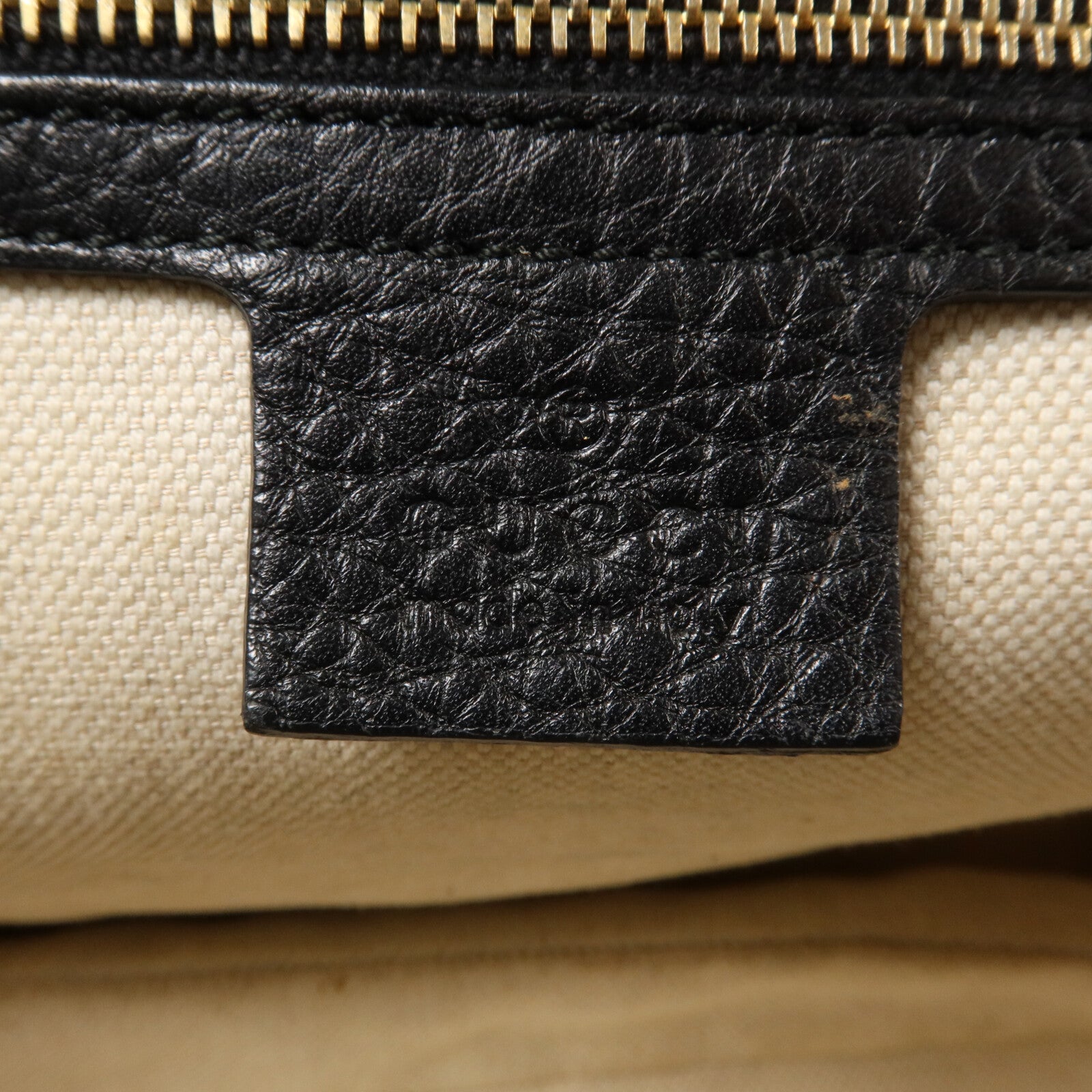 GUCCI 牛皮皮革New Bamboo Top Handle手挽肩背兩用袋