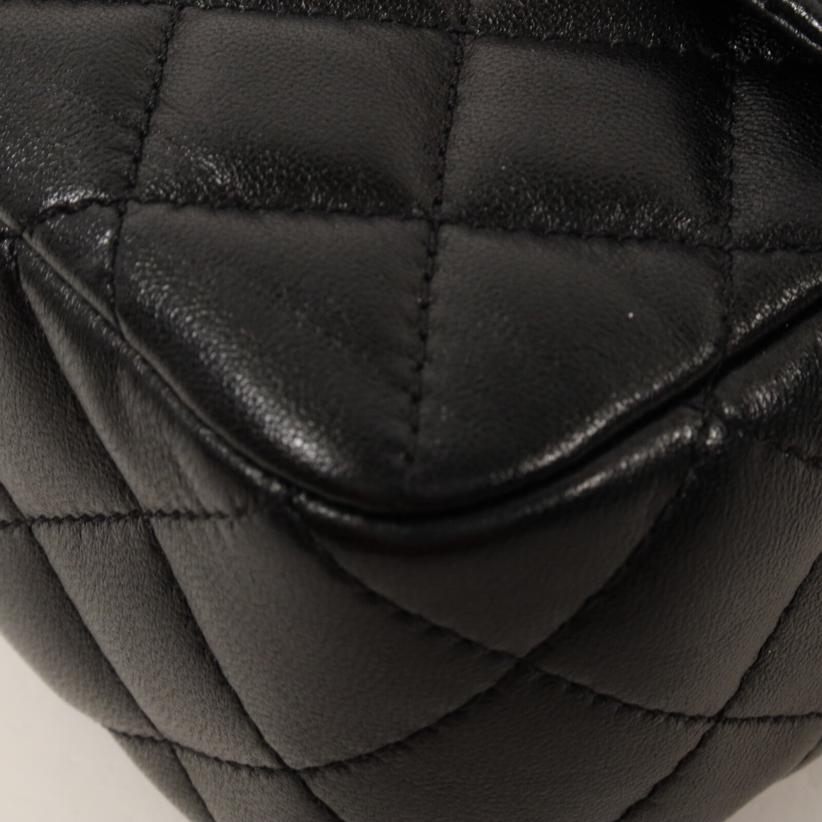 CHANEL 羊皮皮革Chain Shoulder鏈帶手挽肩背兩用袋