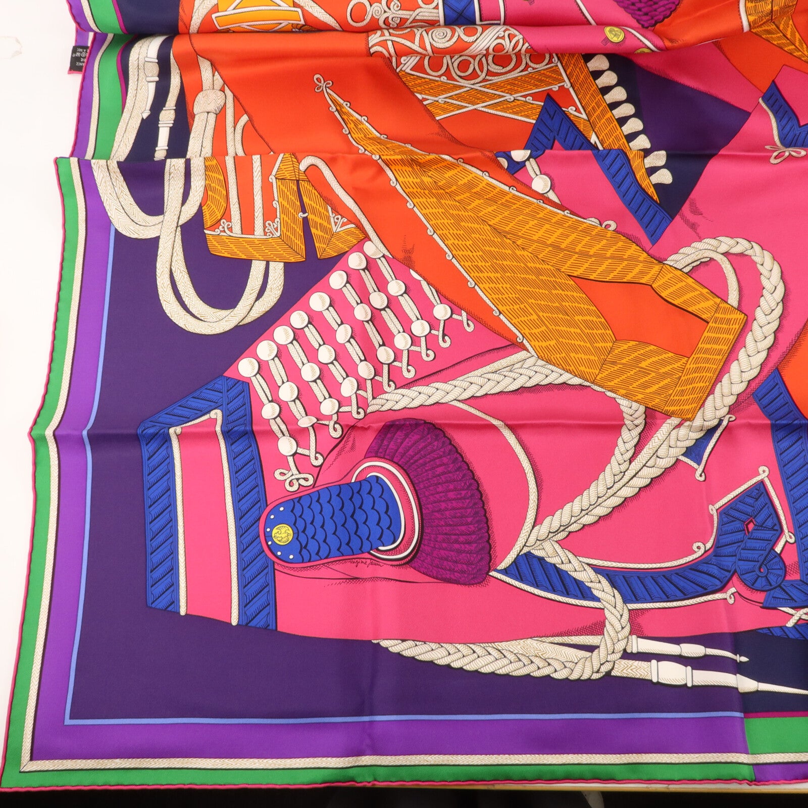 HERMES 絲質Scarf 90x90絲巾