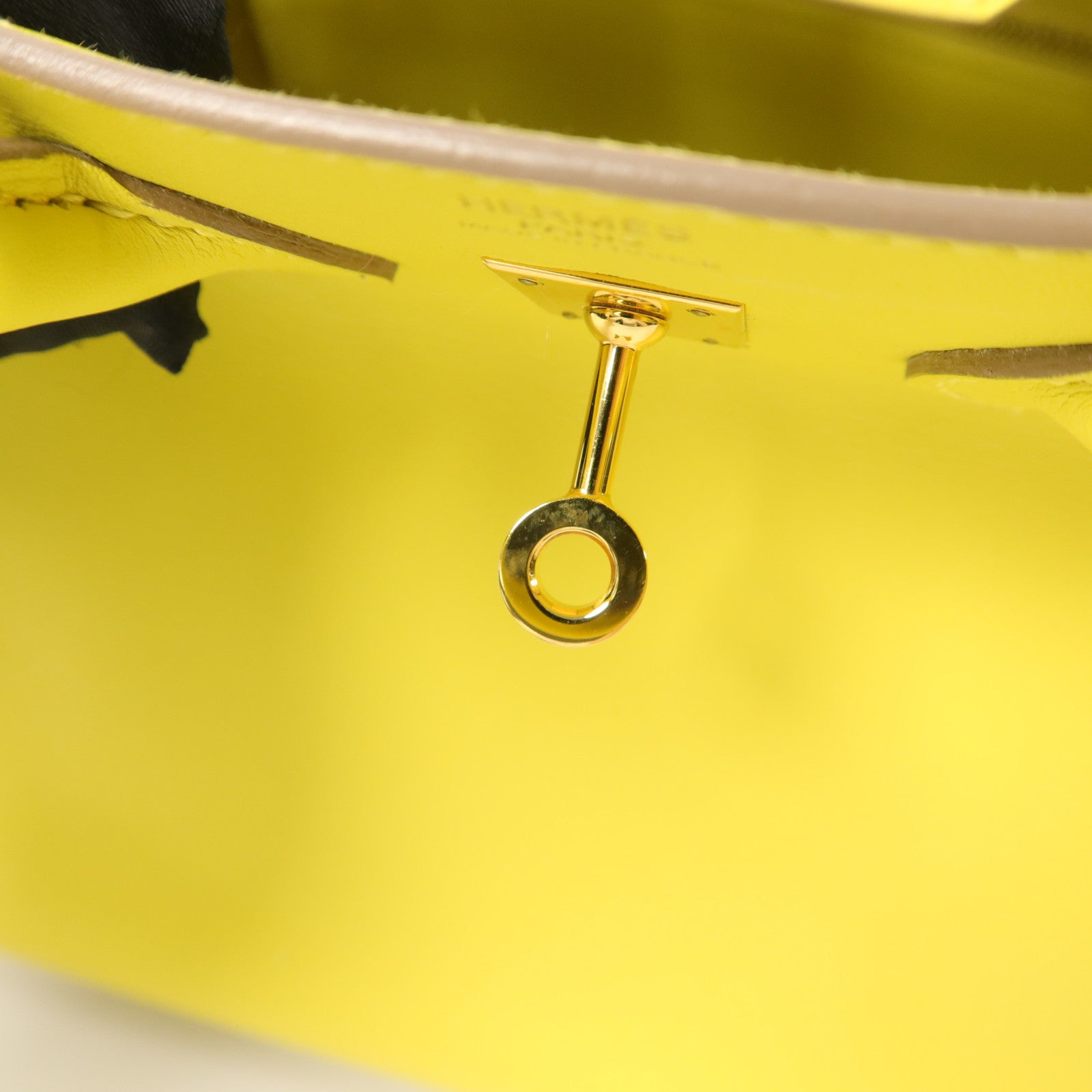 HERMES Swift皮革Birkin 25手挽袋Lime