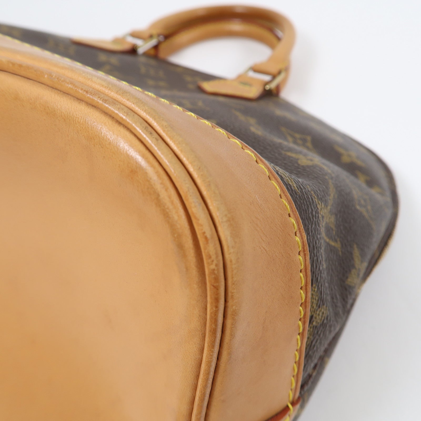 LOUIS VUITTON 【激減優惠】Monogram Alma金扣手挽袋啡色
