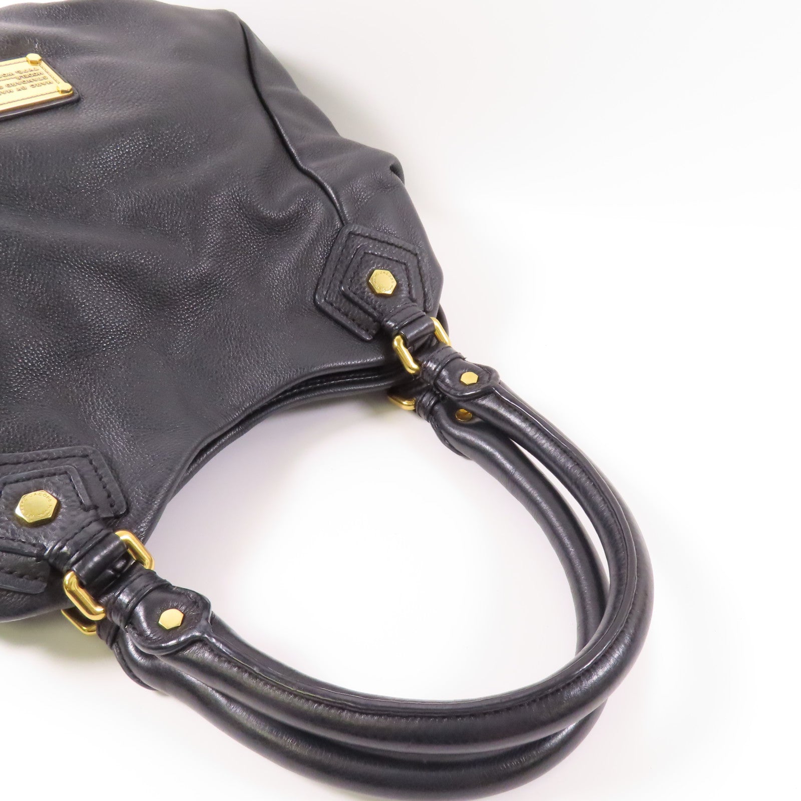 MARC BY MARC JACOBS 【激減優惠】牛皮皮革Hand Bag金扣手挽袋