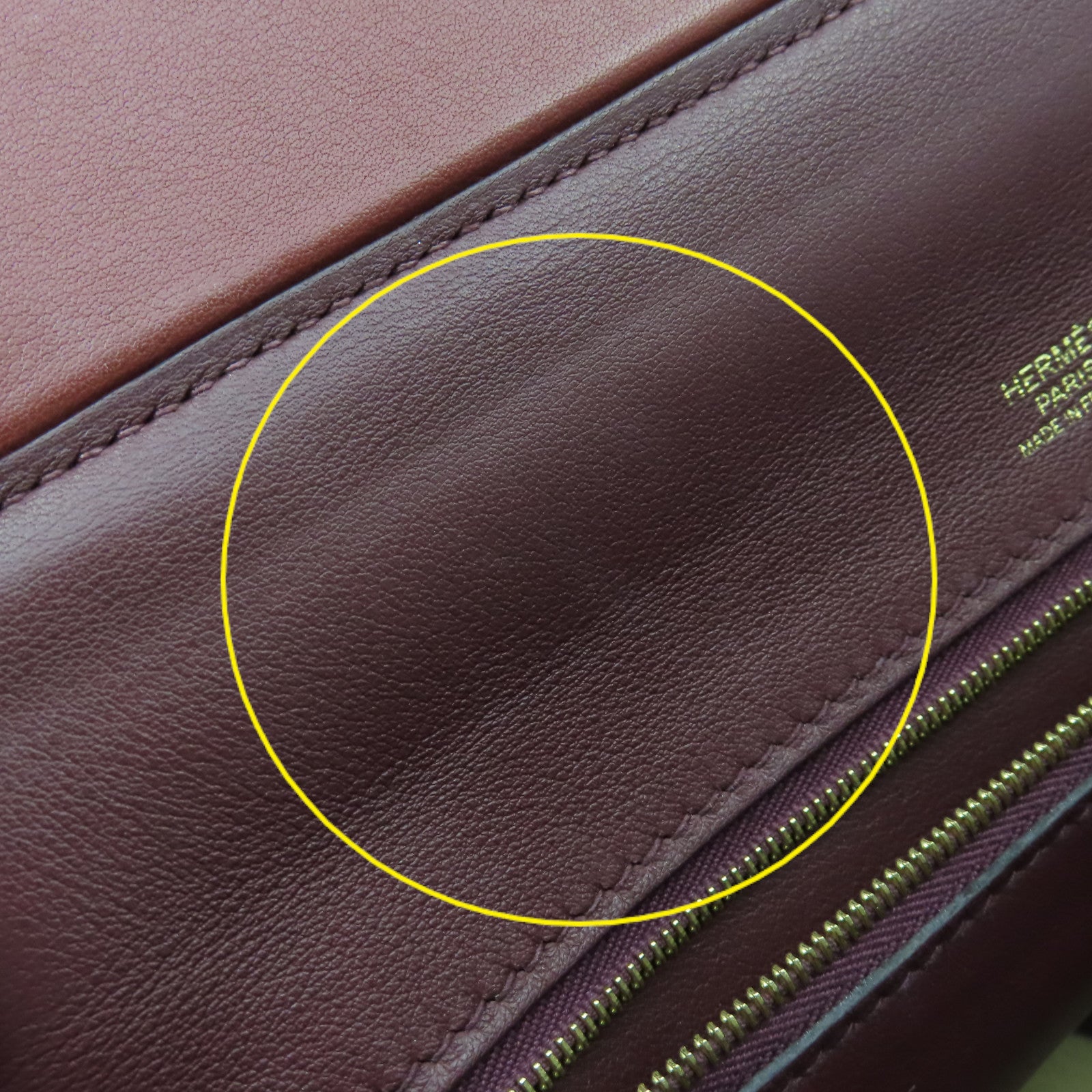 HERMES 【激減優惠】Clemence皮革24/24 29cm 2Way Shoulder Bag金扣手挽肩背兩用袋Bordeaux波爾多酒紅色
