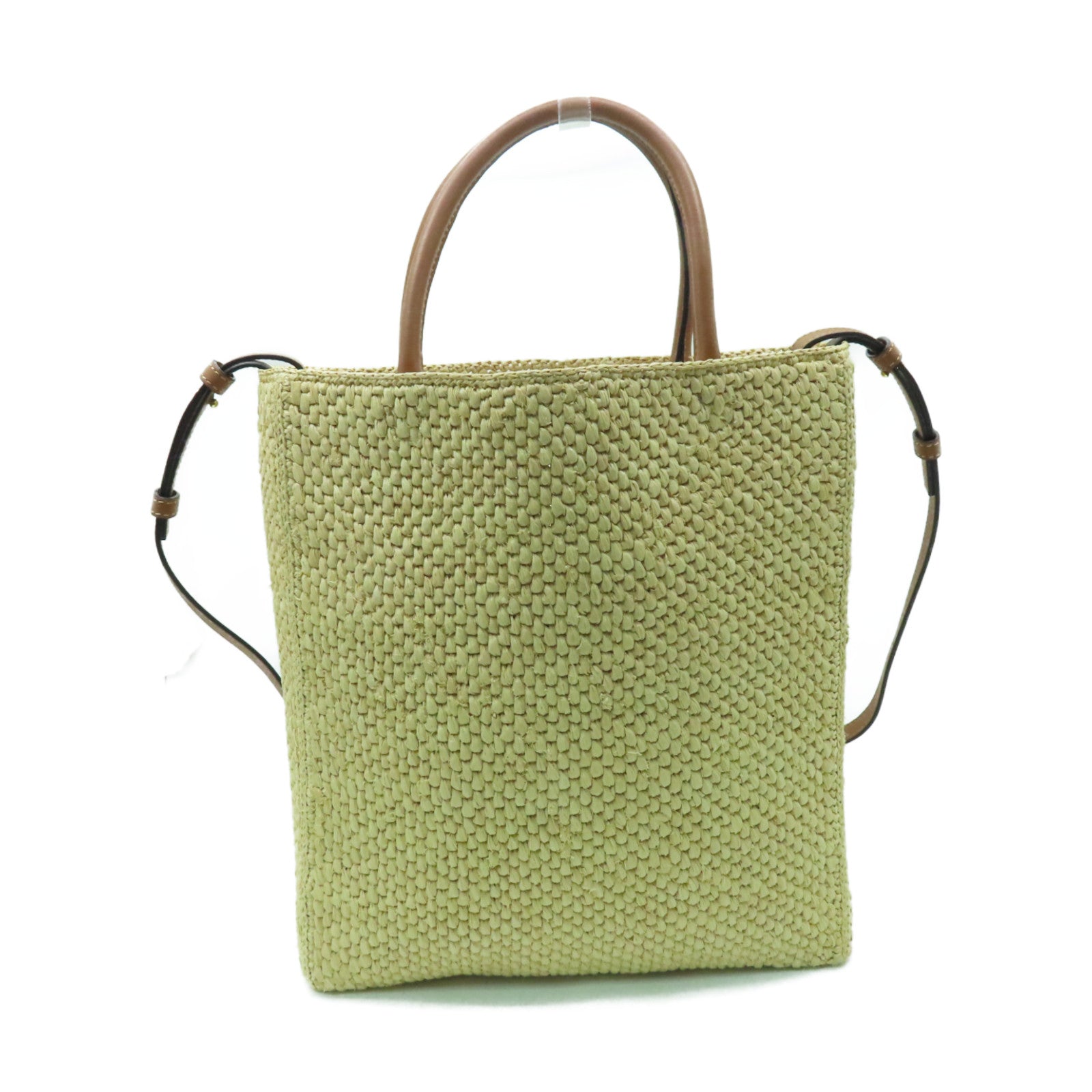 LOEWE 【激減優惠】酒椰2way Shoulder Bag金扣手挽肩背兩用袋米色