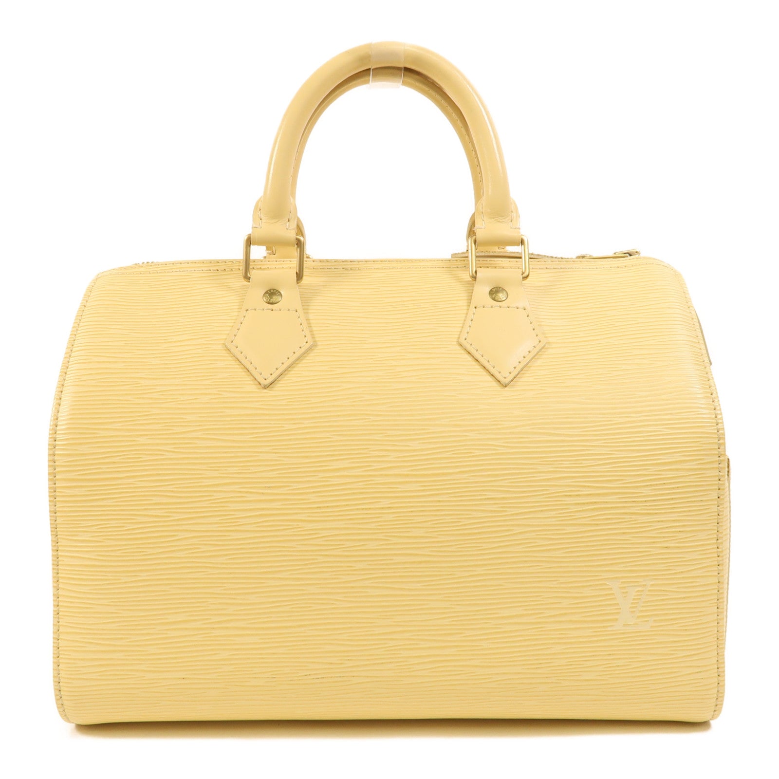 LOUIS VUITTON Epi Speedy 25金扣手挽袋