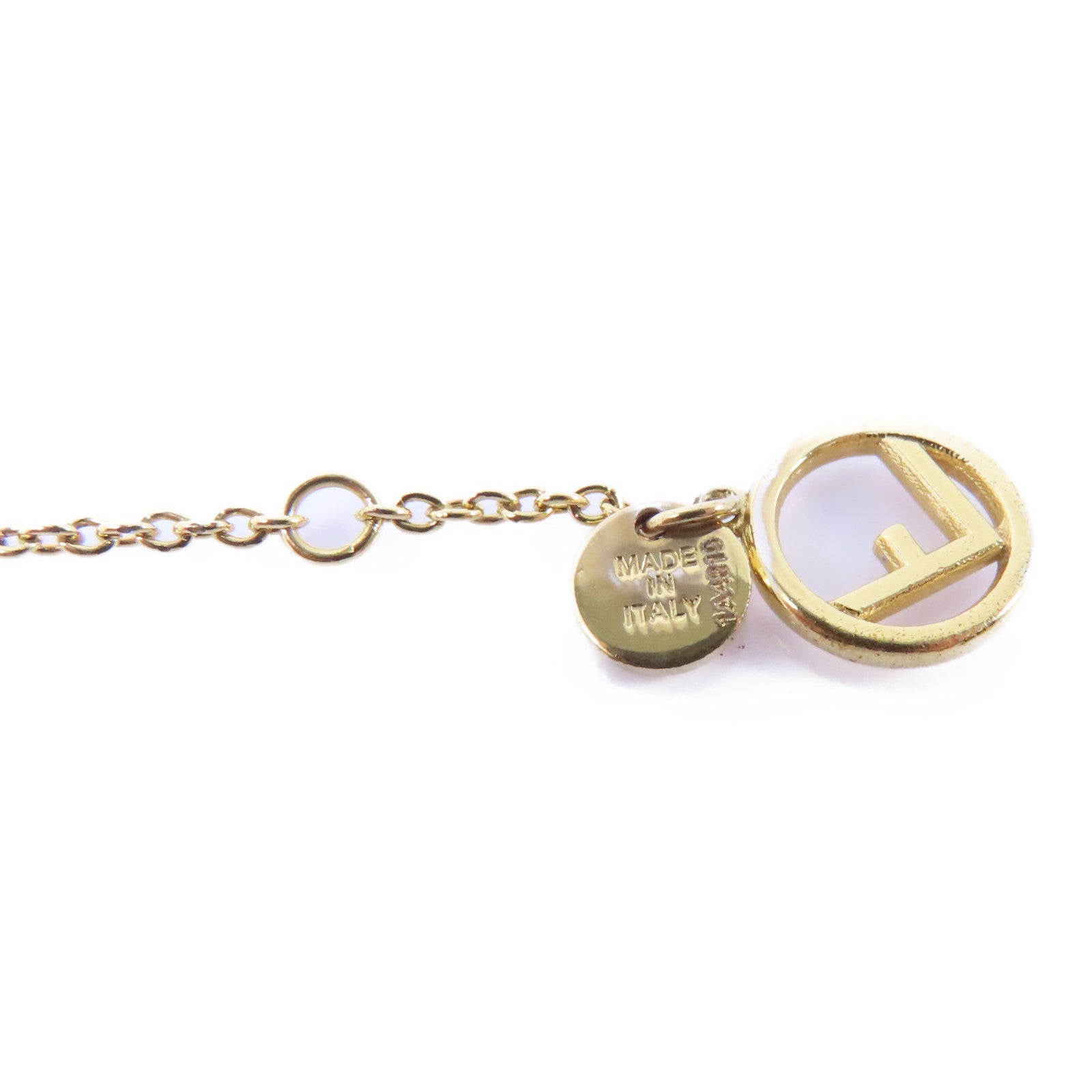 FENDI 金屬Bracelet手鏈金色/透明
