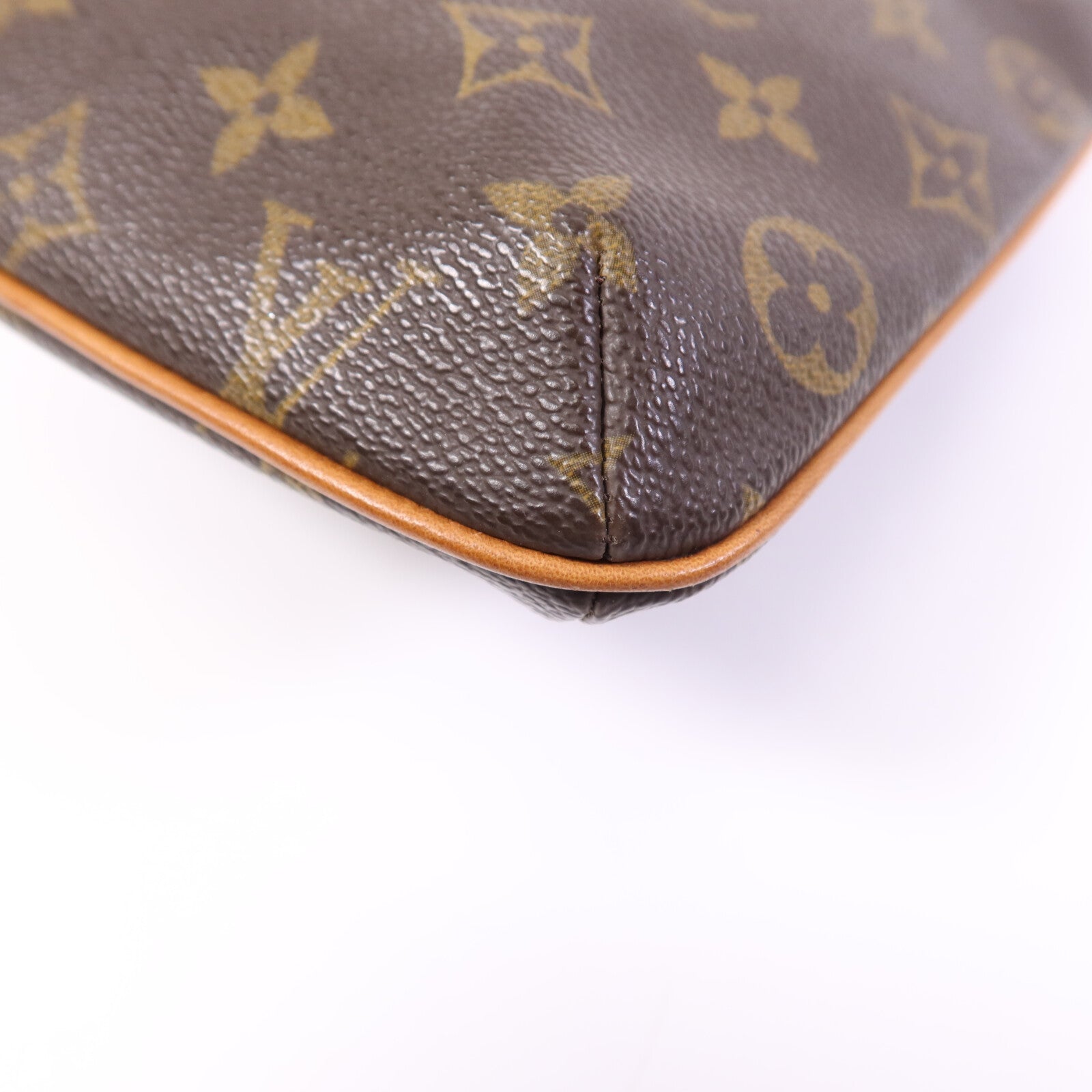 LOUIS VUITTON Monogram Particion金扣手拿包