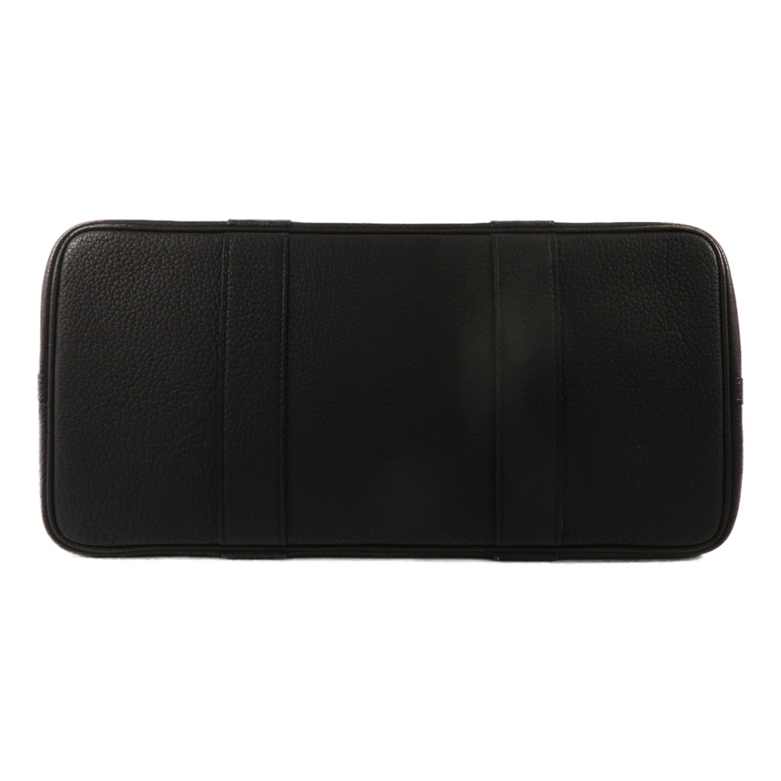 HERMES Negonda皮革GardenParty PM手挽袋Noir